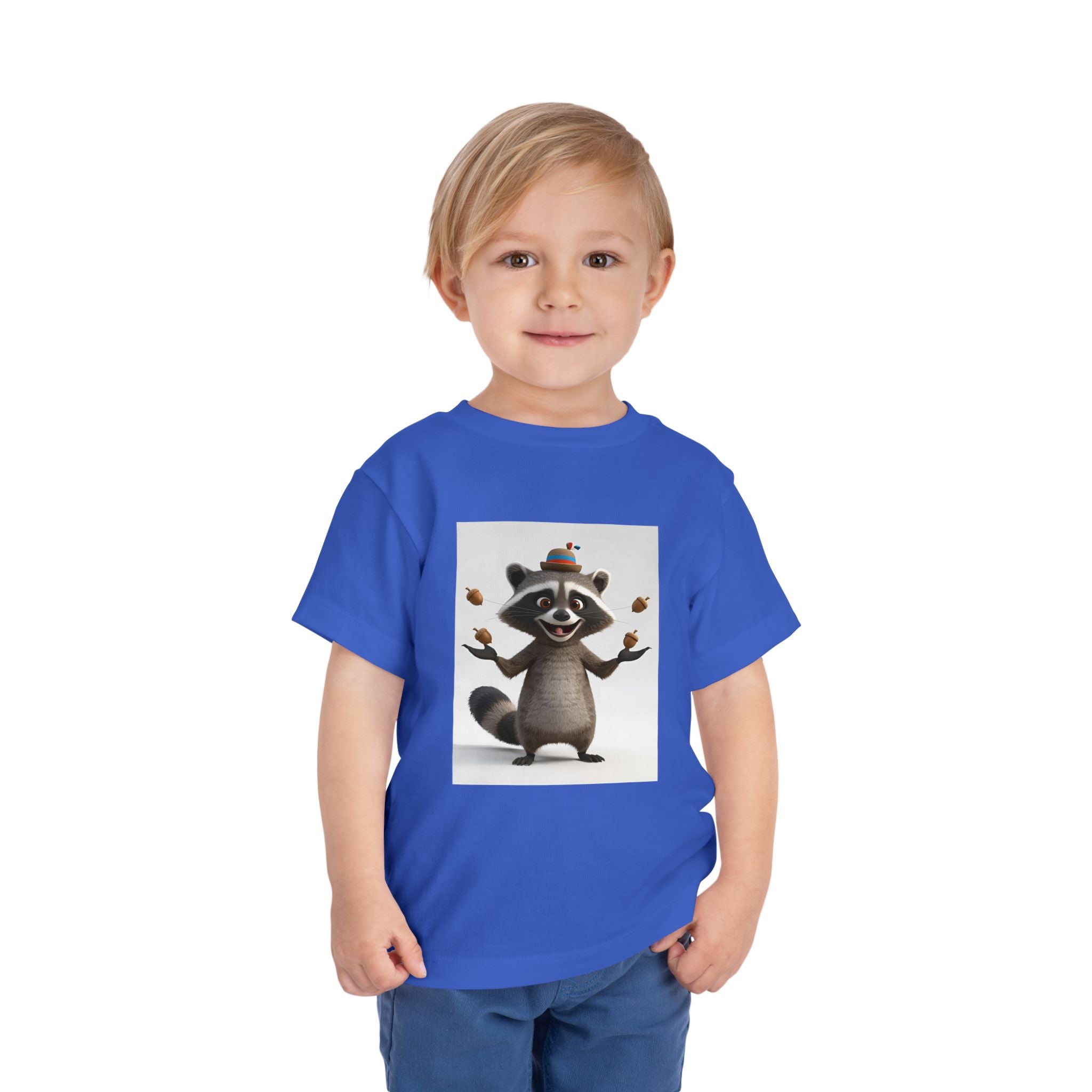 Raccoon Toddler Short Sleeve Tee