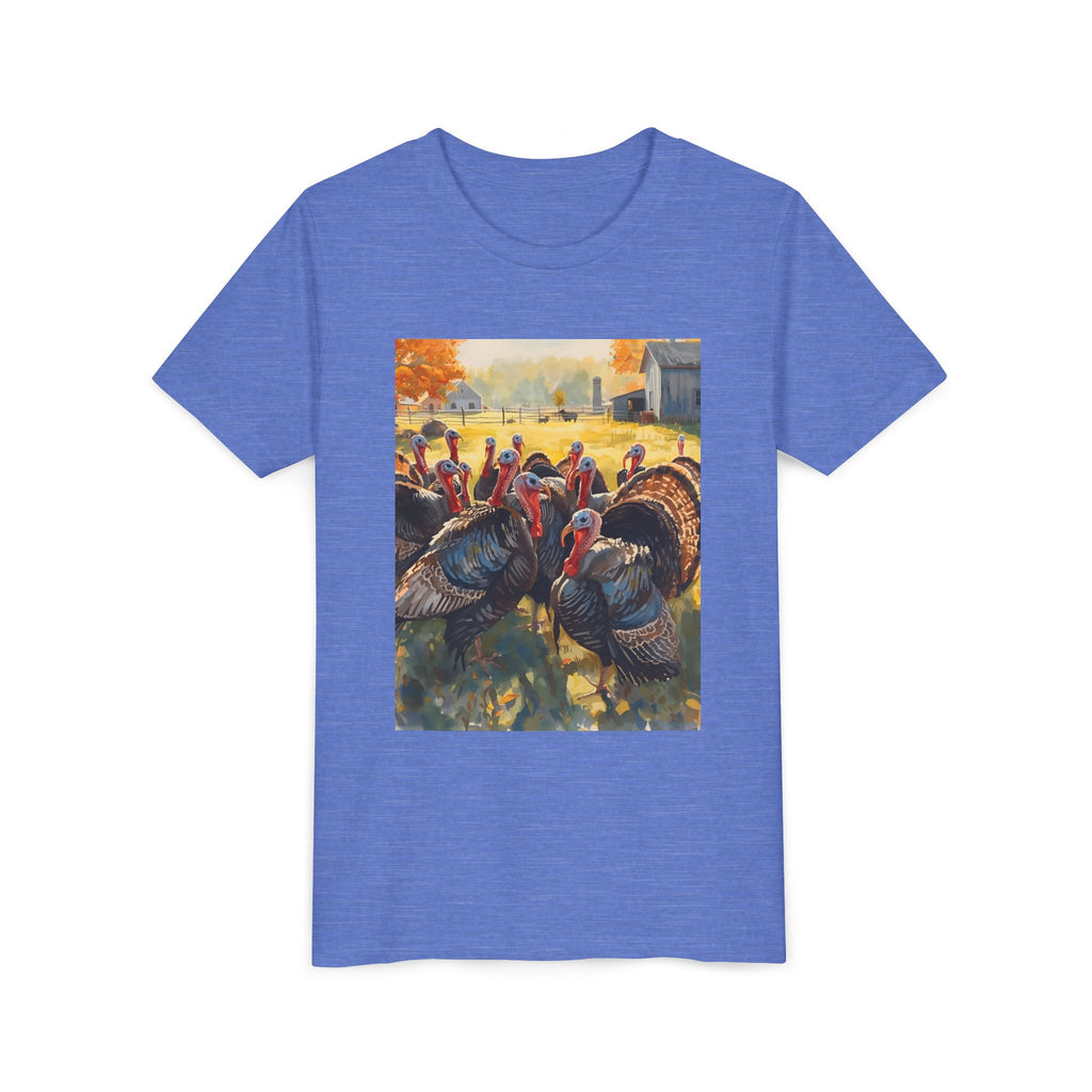 Thanksgiving Turkey Youth Short Sleeve Tee