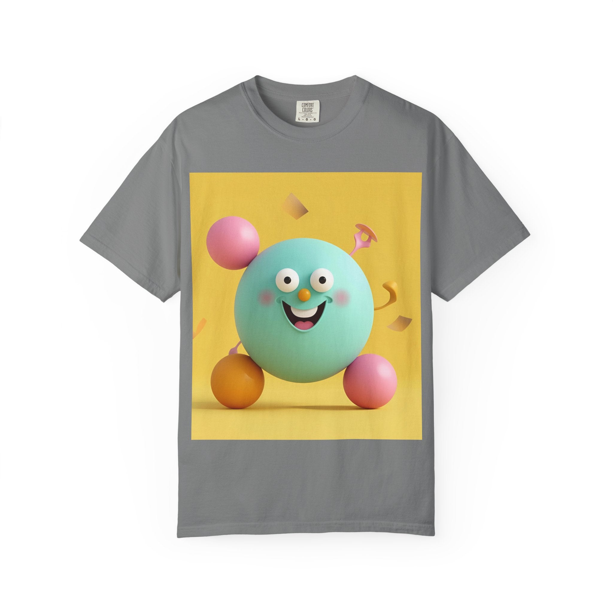 Playful Colorful Cartoon T-Shirt for Fun-Loving Souls, Graphic Tee, Gift for Kids & Adults, Birthday Party Outfit, Casual Wear, Housewarming Gift
