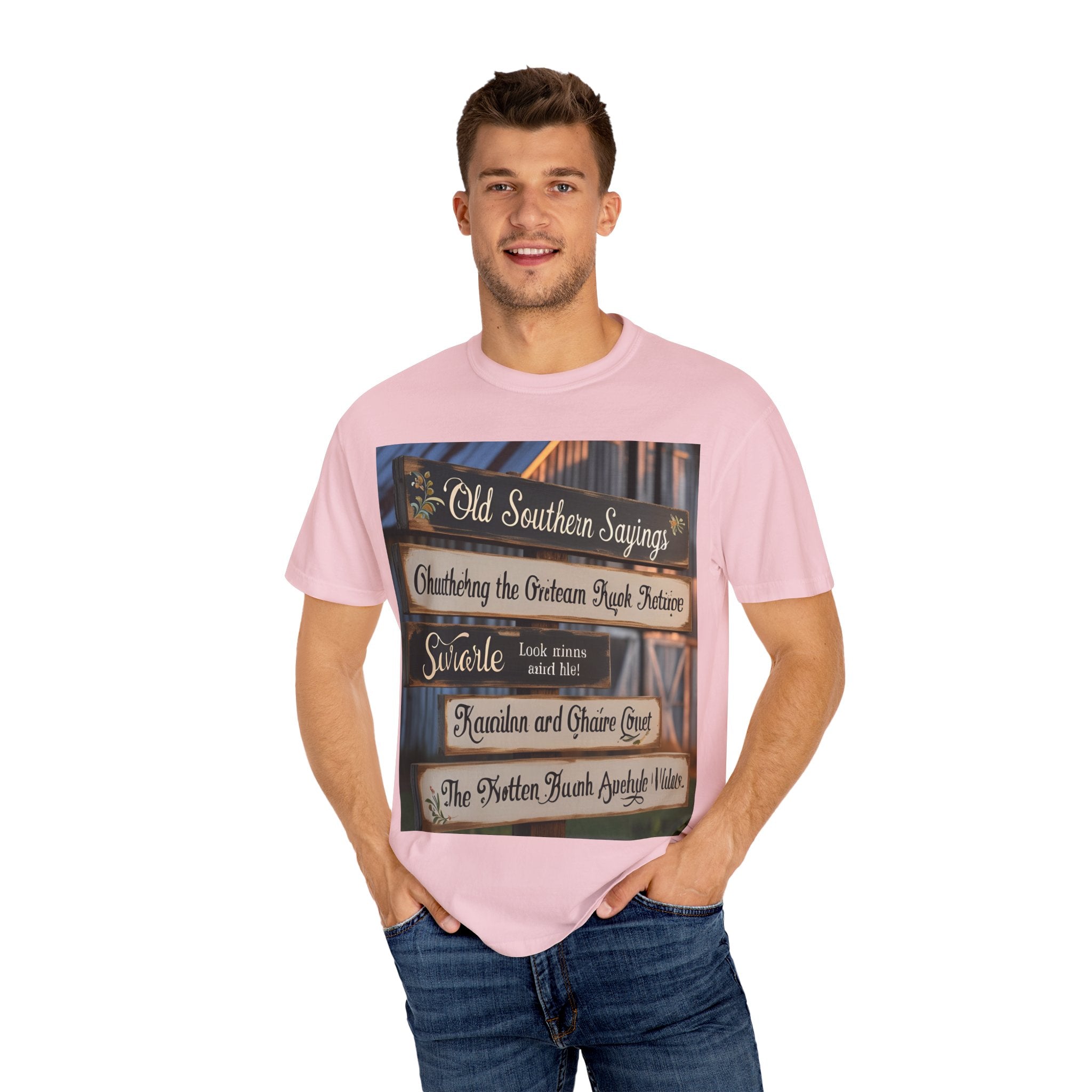 Old Southern Sayings Crossing Unisex T-shirt, Southern Pride Tee, Gift for Her/Him, Casual Wear, Vintage Style Shirt, Summer Wardrobe Essential
