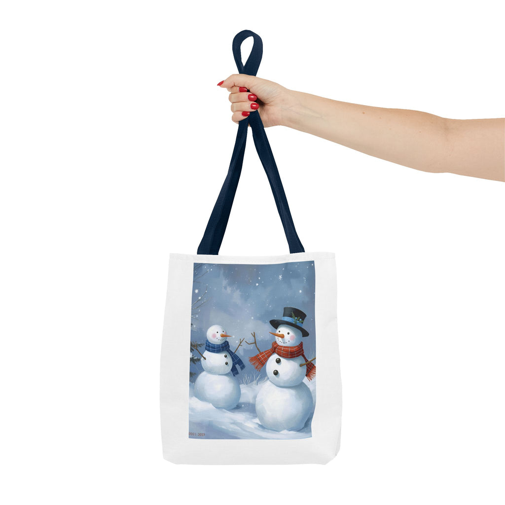 Christmas Snowman Family Tote Bag (AOP)