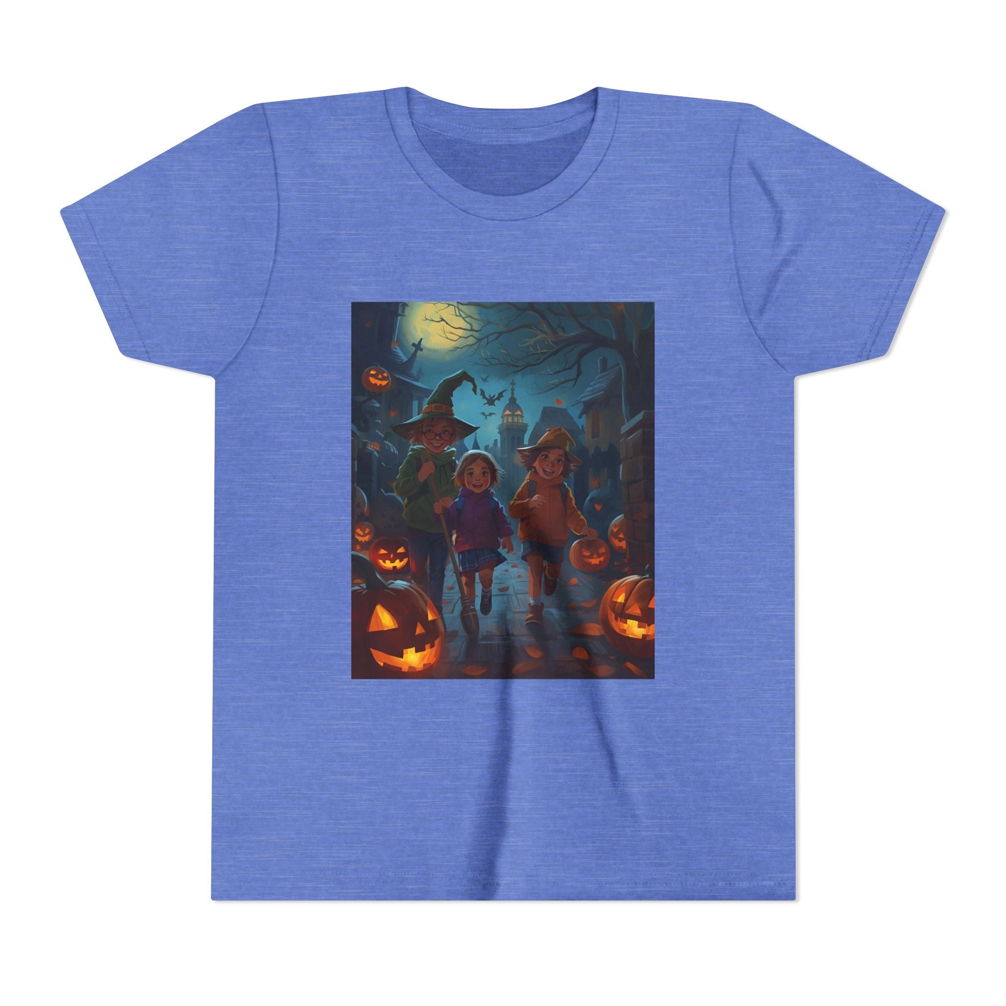 Spooky Halloween Youth Tee | Fun Kids Shirt for Halloween Parties, Trick-or-Treating, Fall Celebrations, Spooky Vibes, Cute Costumes