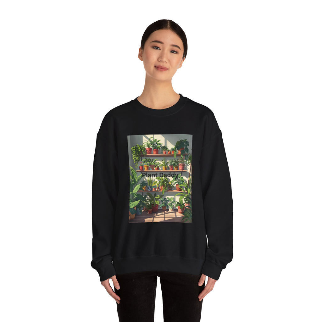Plant Daddy Sweatshirt, Unisex Gardening Crewneck, Perfect Gift for Plant Lovers, Cozy Indoor Wear, Houseplant Enthusiast Apparel