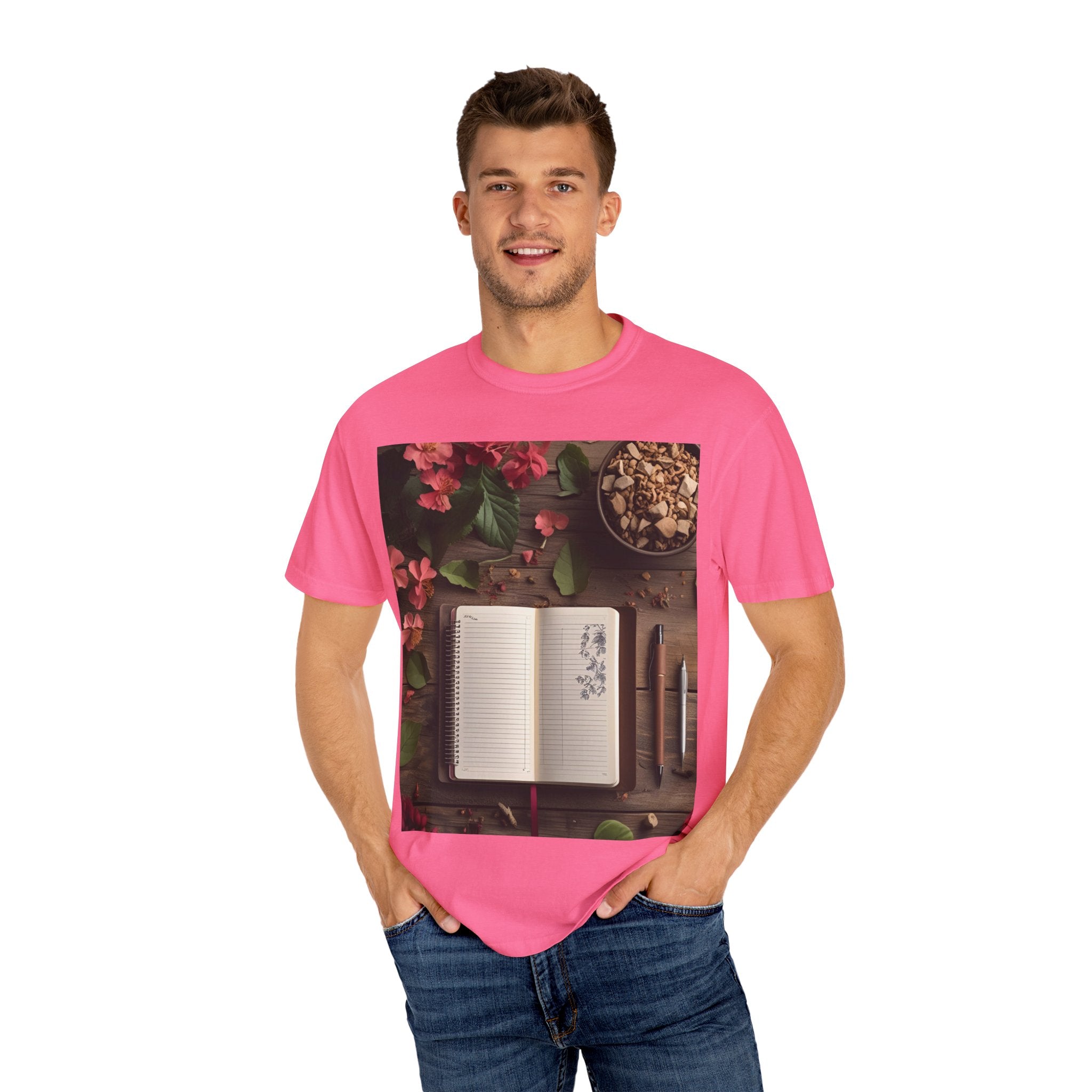 Chic Garden T-Shirt for Nature Lovers, Casual Wear, Eco-Friendly Apparel, Gift for Friends, Stylish Summer Shirt