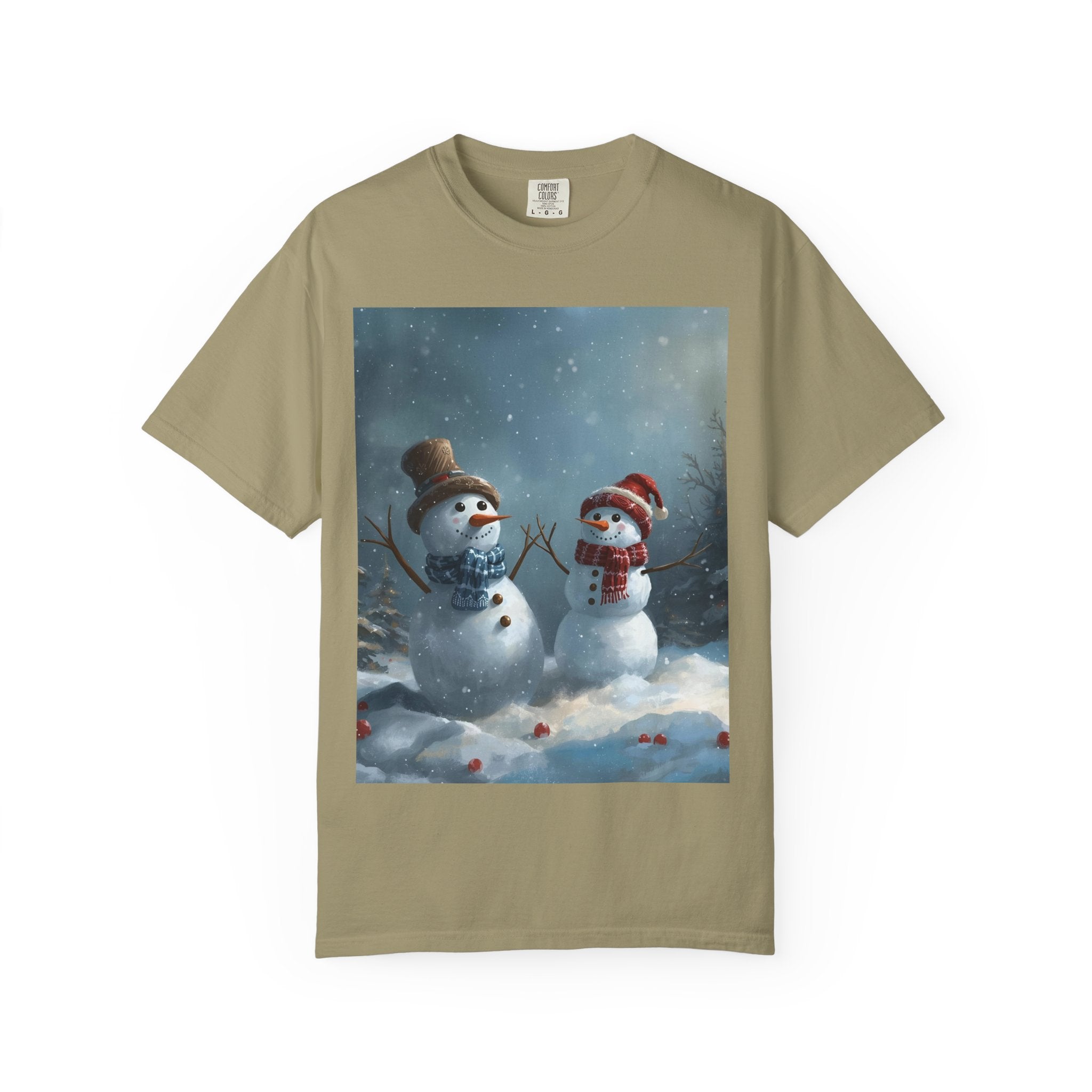 Christmas Winter Wonderland Snowman T-Shirt | Cozy Holiday Tee, Christmas Gift, Unisex Apparel, Seasonal Fashion, Winter Vibes
