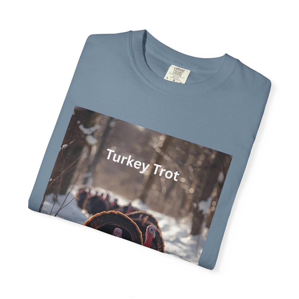 Turkey Trot Unisex T-Shirt, Thanksgiving Shirt, Holiday Apparel, Cozy Fall T-Shirt, Turkey Day Outfit, Casual Wear