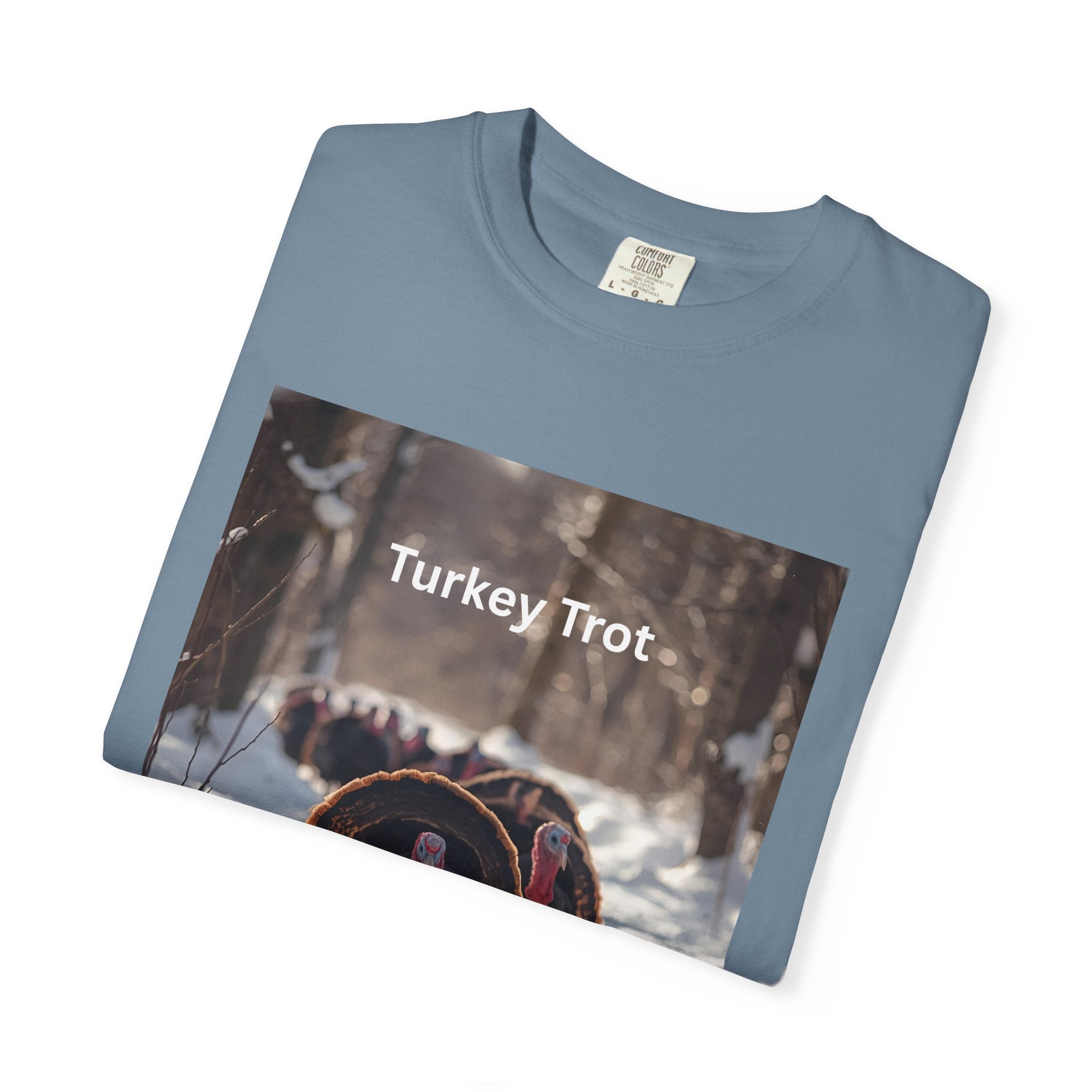 Turkey Trot Unisex T-Shirt, Thanksgiving Shirt, Holiday Apparel, Cozy Fall T-Shirt, Turkey Day Outfit, Casual Wear