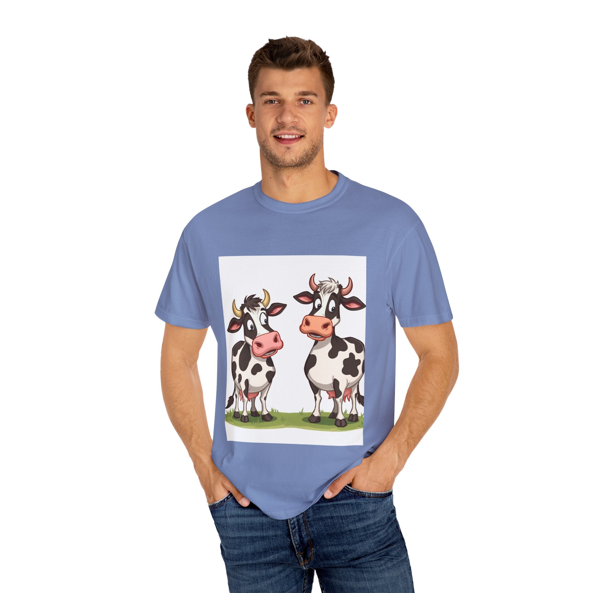 Cute Cow Graphic Unisex T-Shirt - Fun Farm Animal Tee, Gift for Cow Lovers, Casual Graphic Tee, Cute Animal Apparel, Farmhouse Style [...]