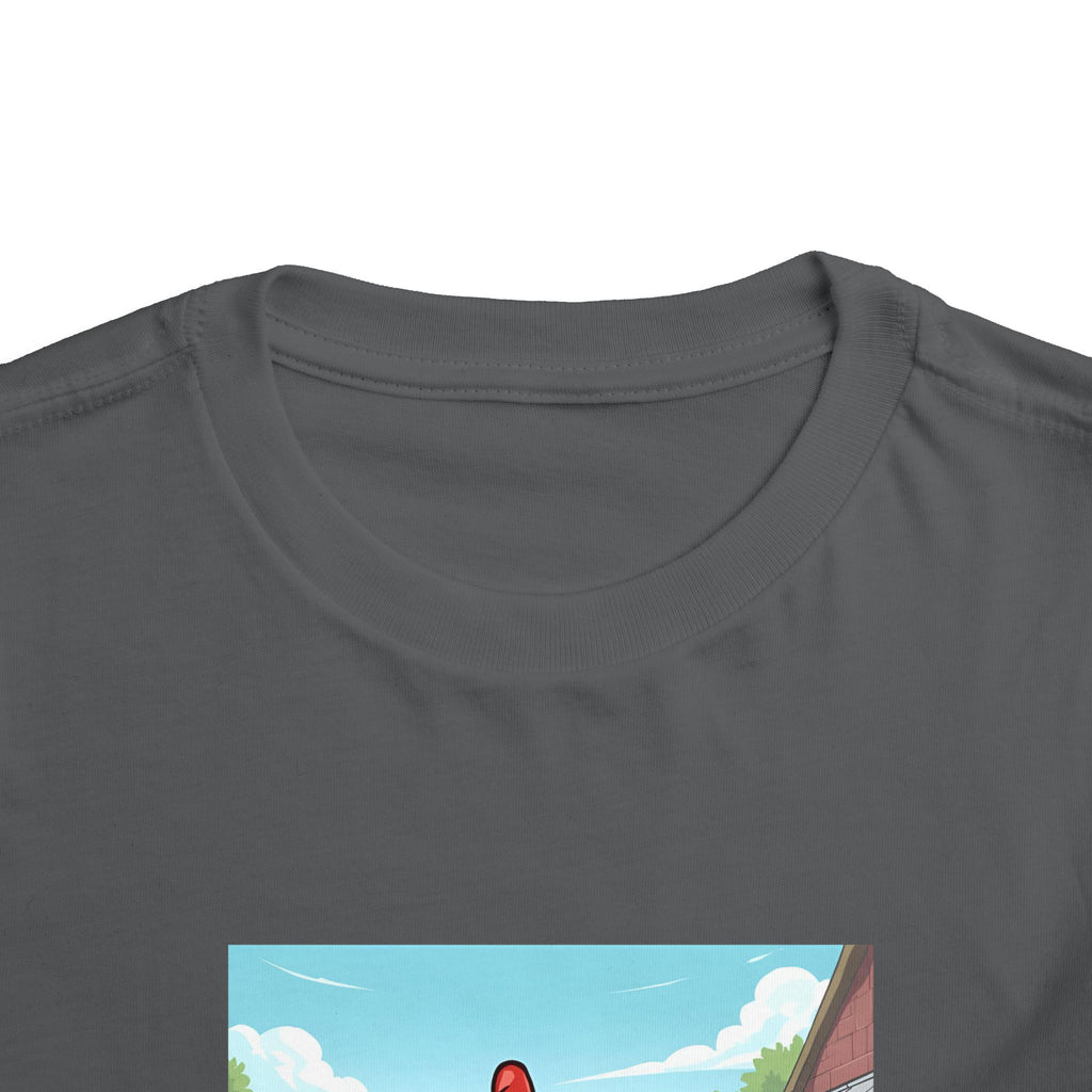 Chicken Funny Toddler Short Sleeve Tee