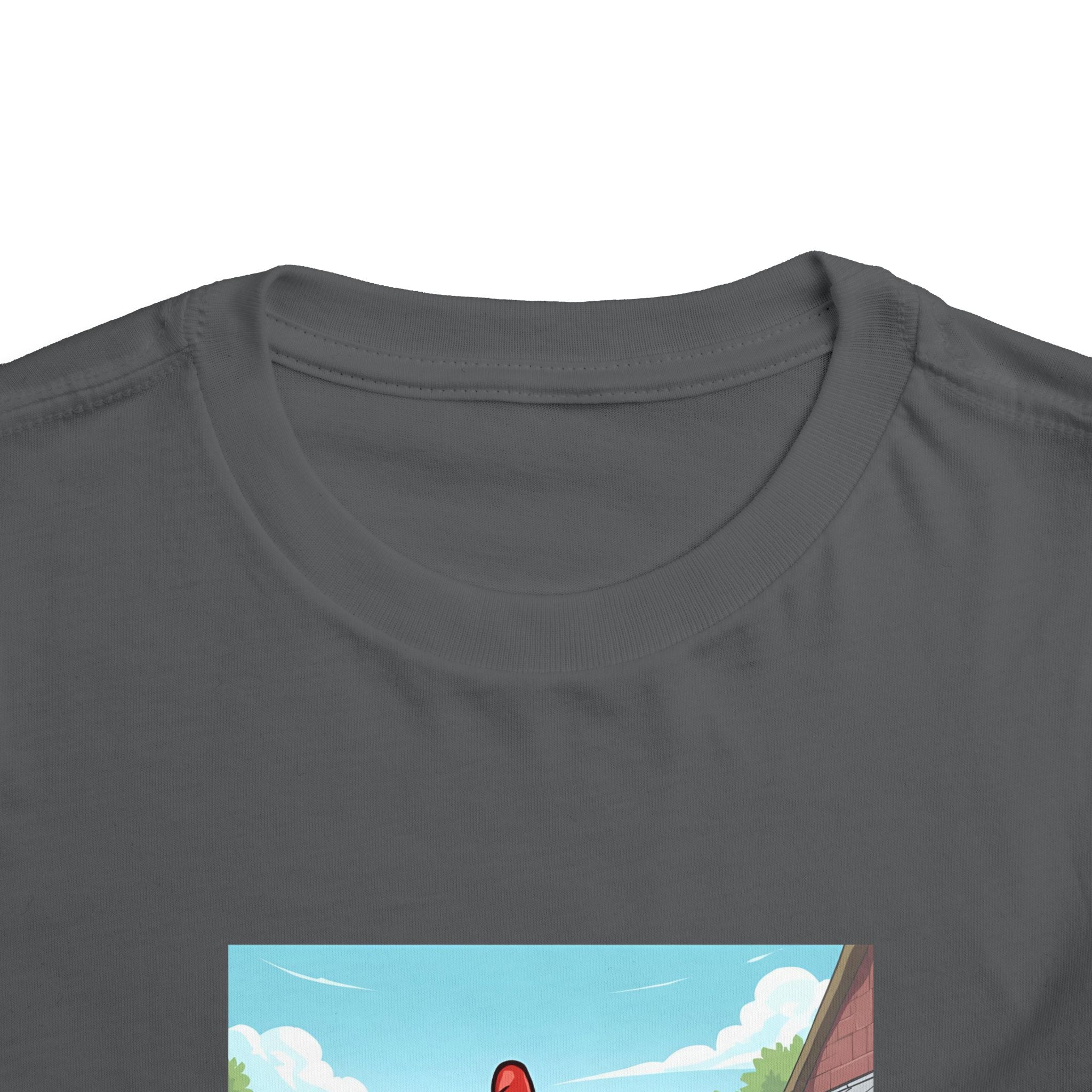 Chicken Funny Toddler Short Sleeve Tee