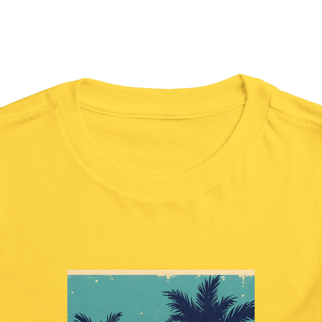 Tropical Sunset Toddler Short Sleeve Tee