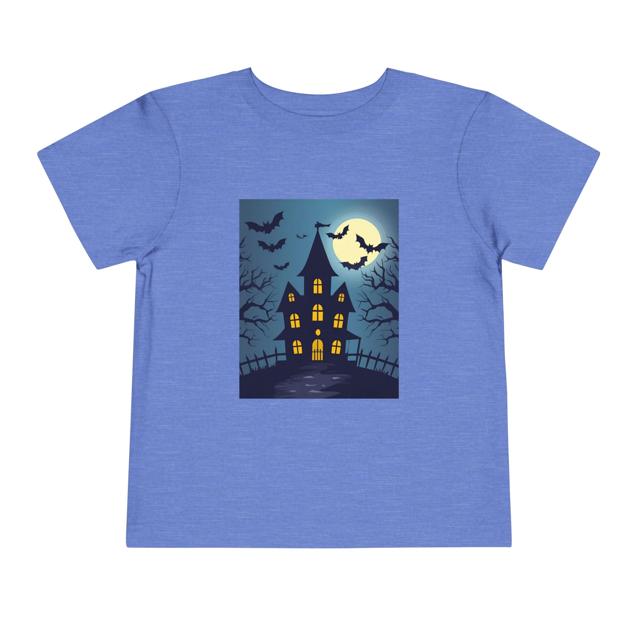 Toddler Halloween T-Shirt, Spooky Haunted House Tee, Kids Halloween Costume, Toddler Witch Shirt, Halloween Party Outfit