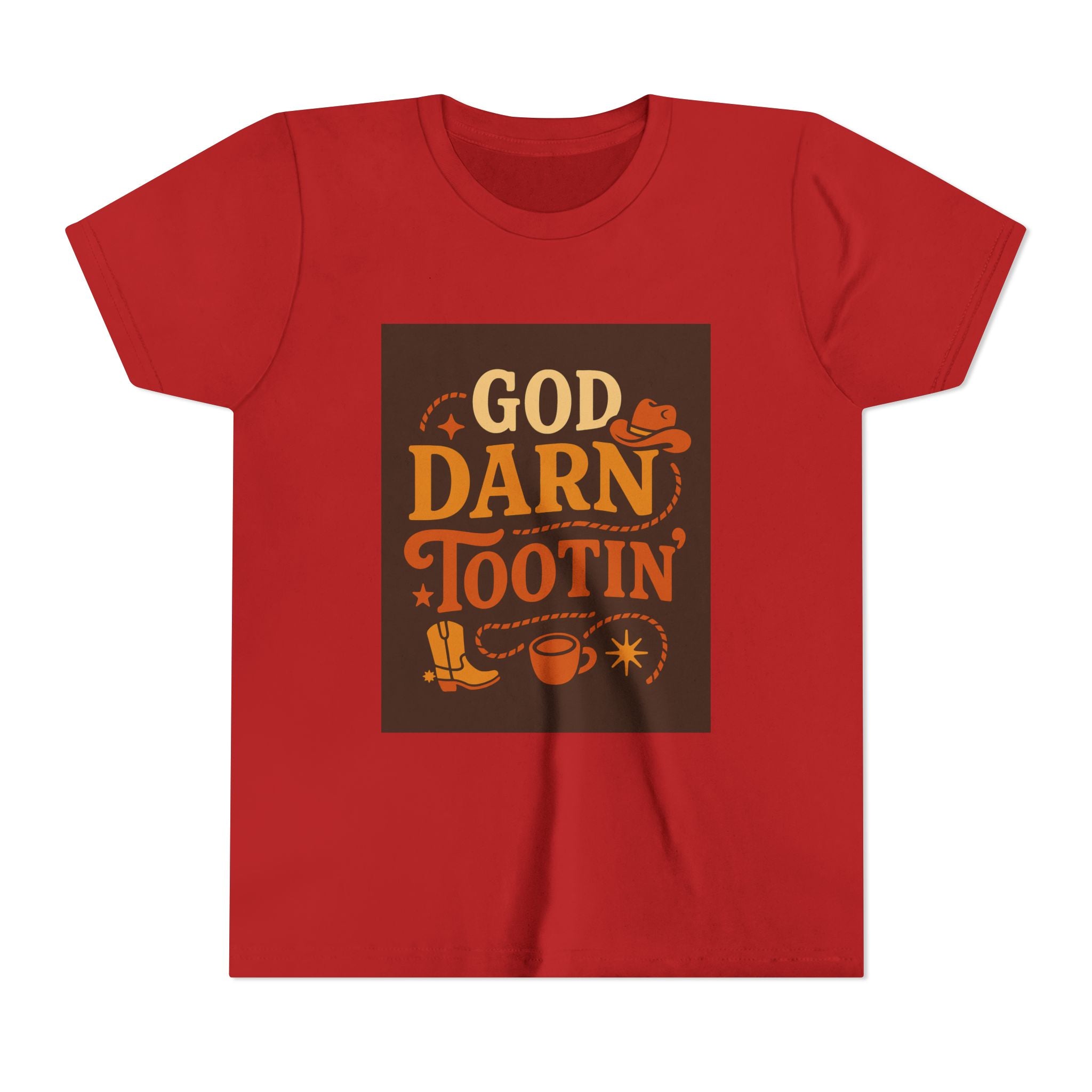 God Darn Tootin Youth Short Sleeve Tee