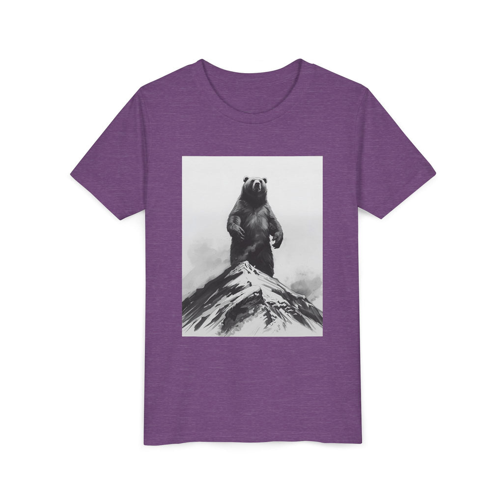 Bear Mountain Snow Youth Short Sleeve Tee