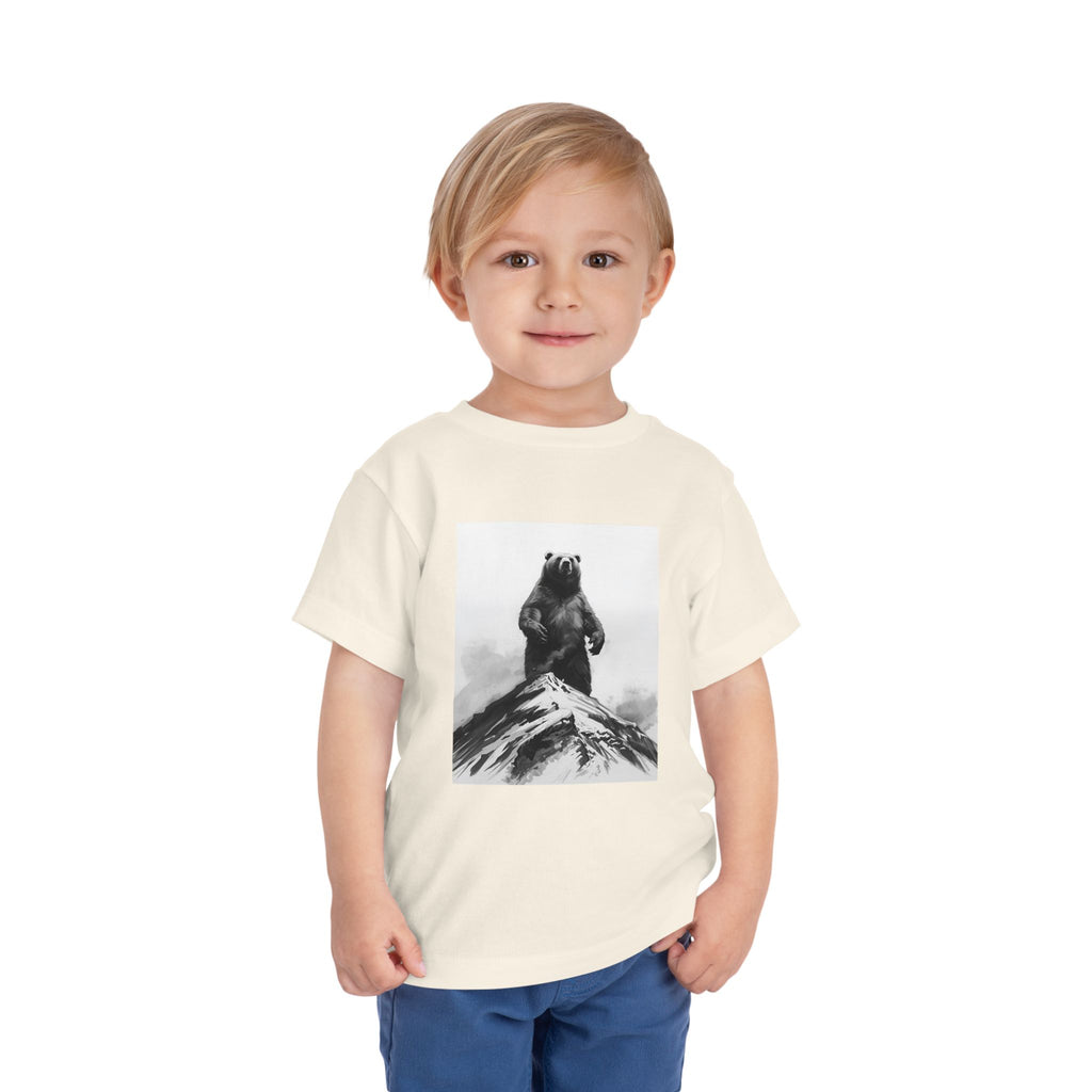 Bear Mountain Snow Toddler Short Sleeve Tee