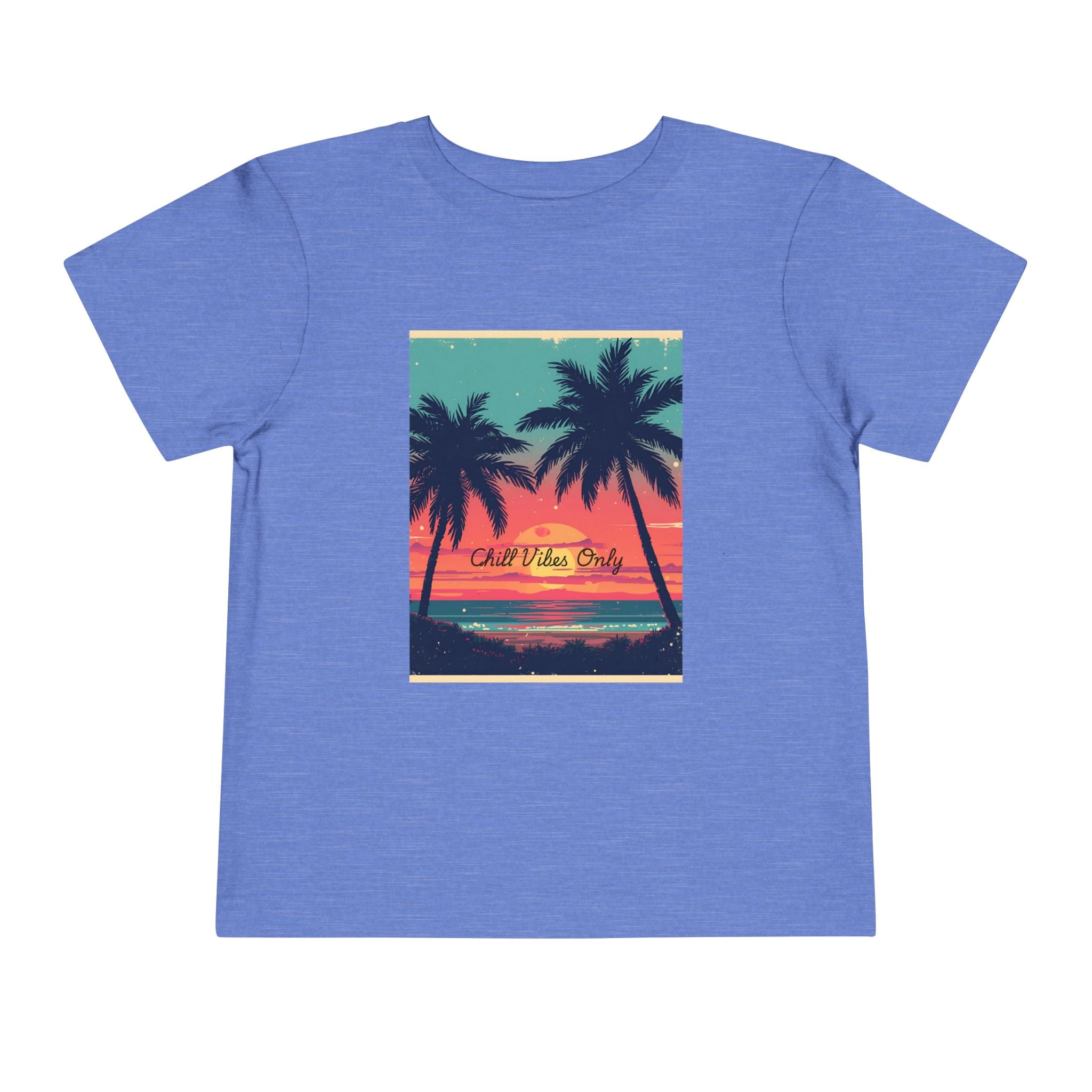 Tropical Sunset Toddler Short Sleeve Tee