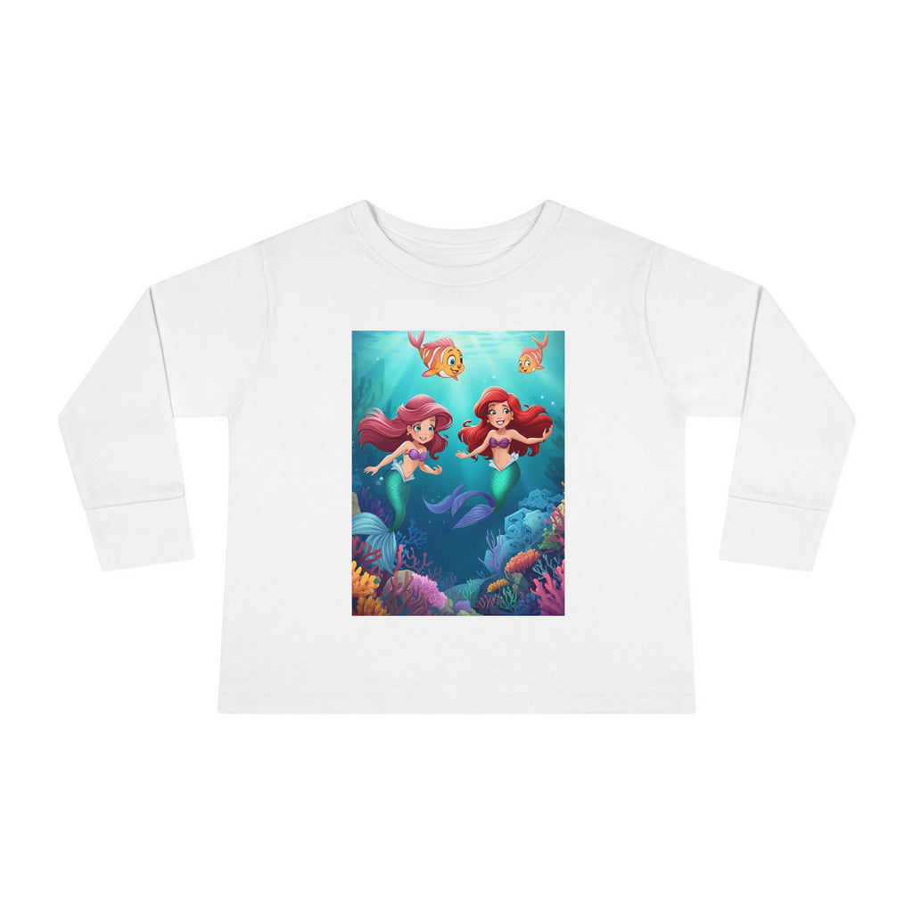 Mermaid Toddler Long Sleeve Tee