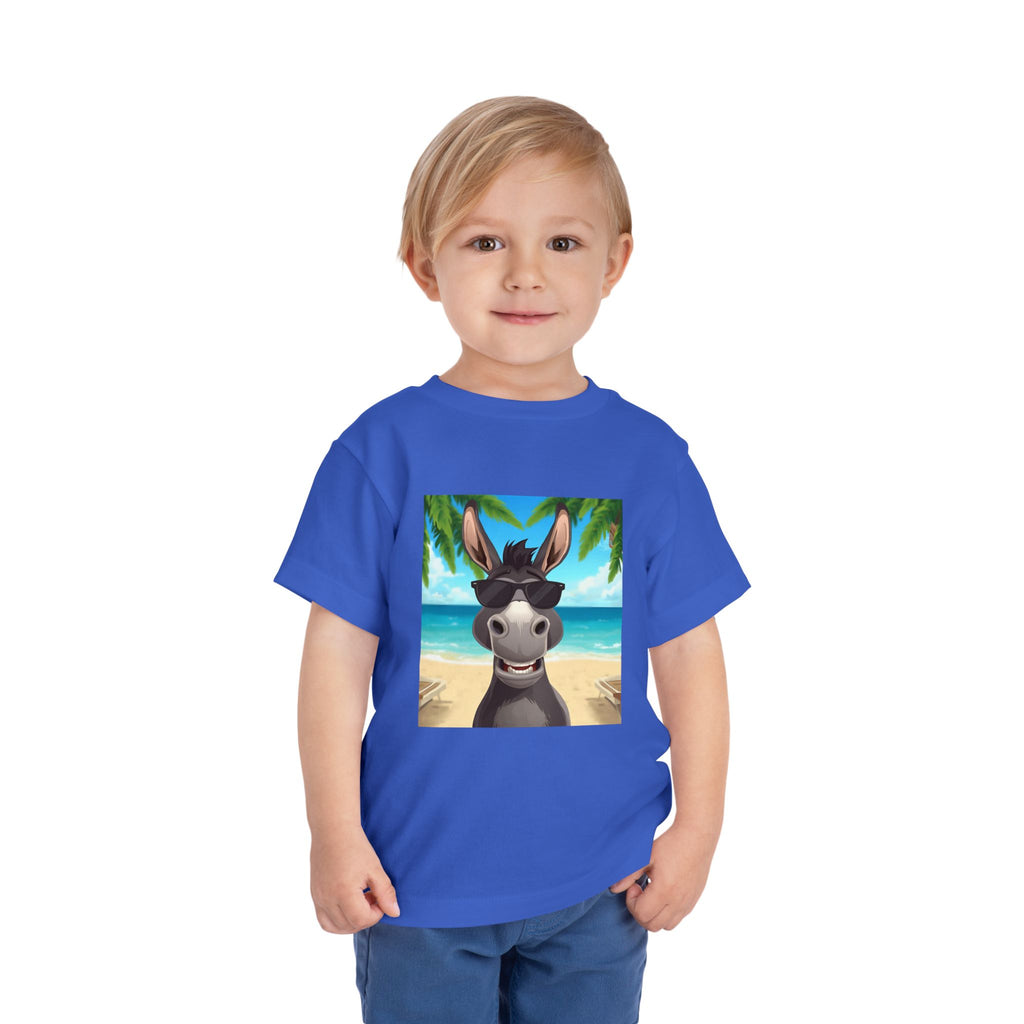 Donkey Beach Vibe Toddler Short Sleeve Tee