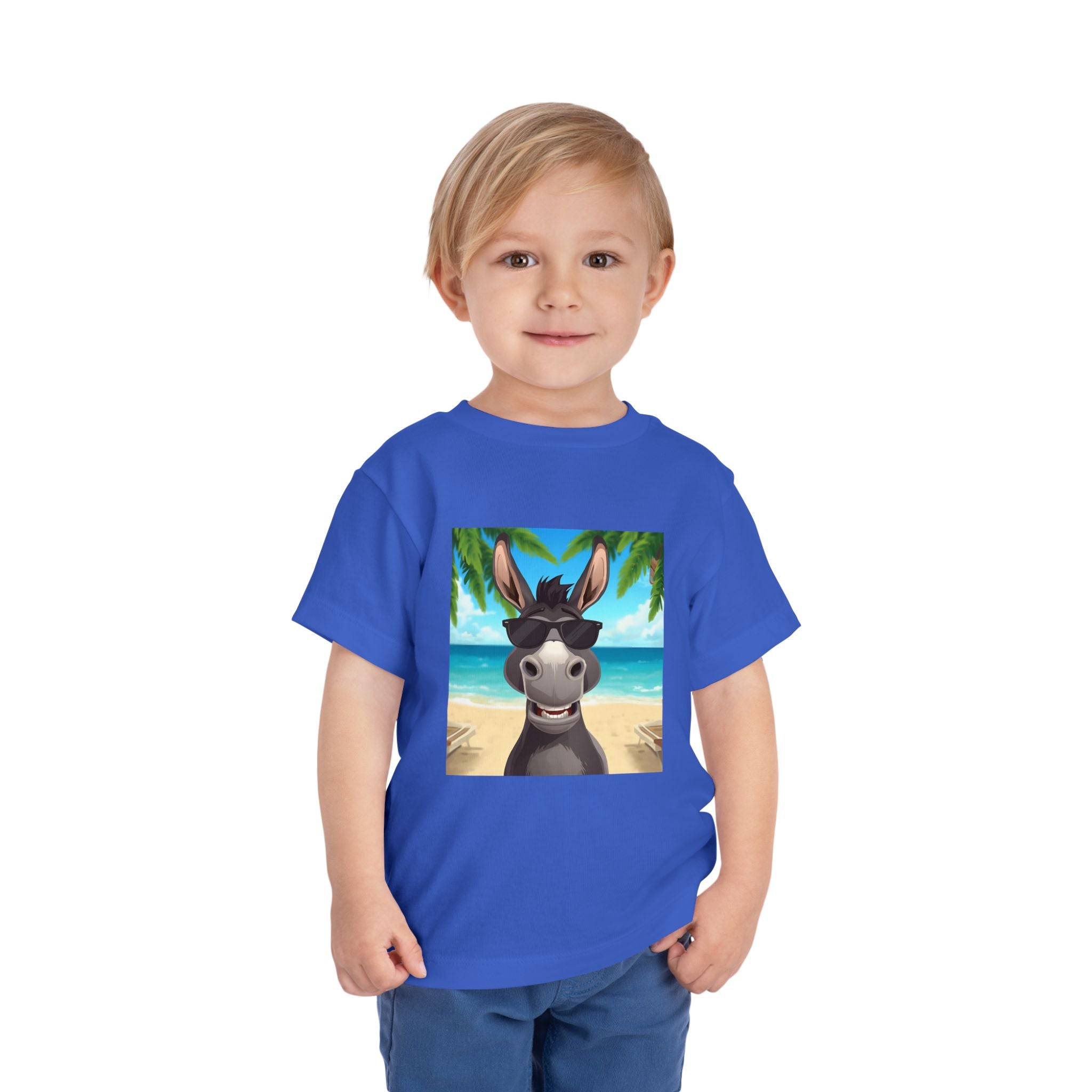 Donkey Beach Vibe Toddler Short Sleeve Tee