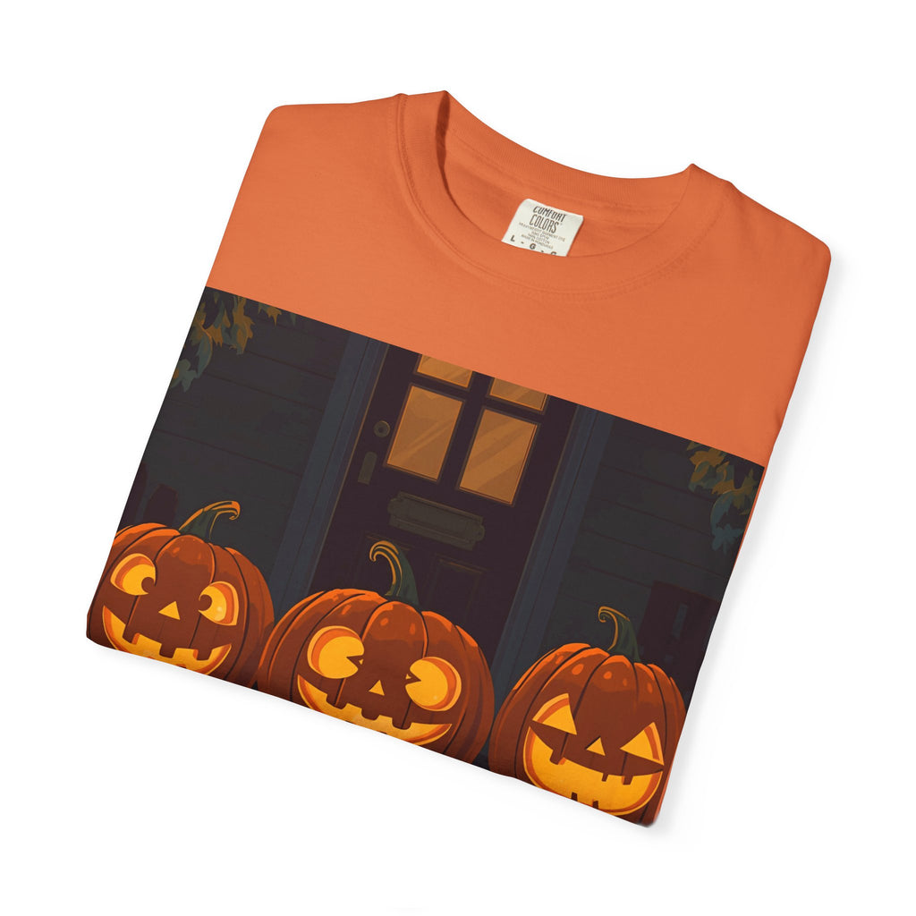 Happy Halloween Unisex T-Shirt, Spooky Season Apparel, Halloween Costume, Fall T-Shirt, Pumpkin Design Shirt, Y'all Graphic Tee