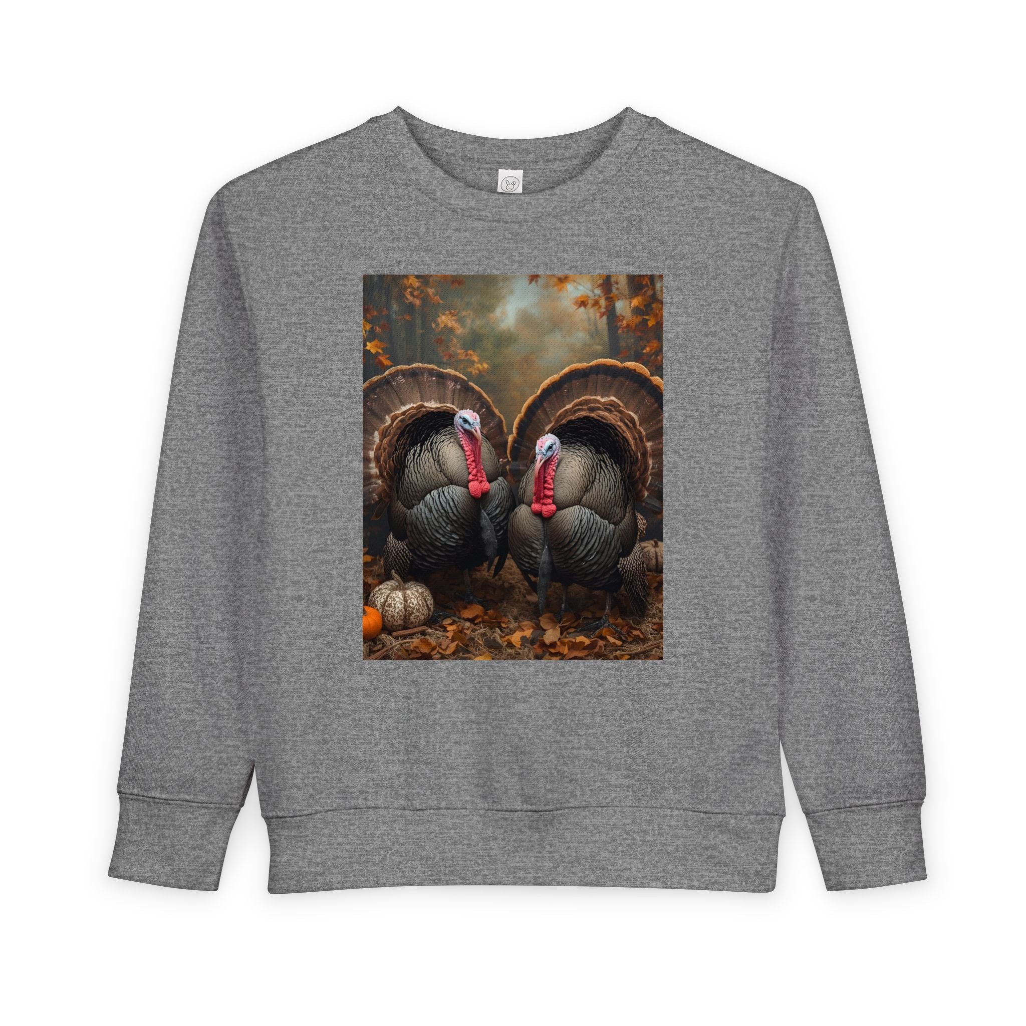 Thanksgiving Turkey Toddler Sweatshirt