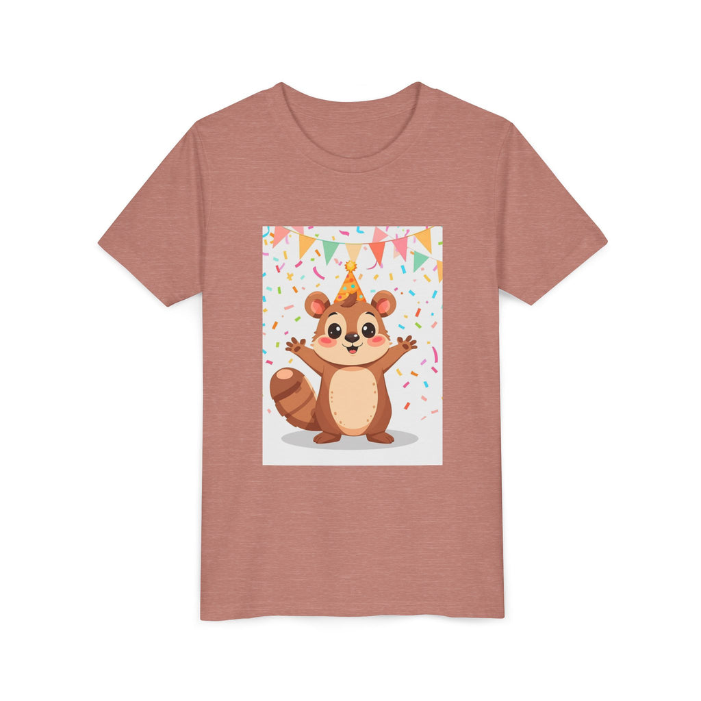 Squirl Birthday Youth Short Sleeve Tee