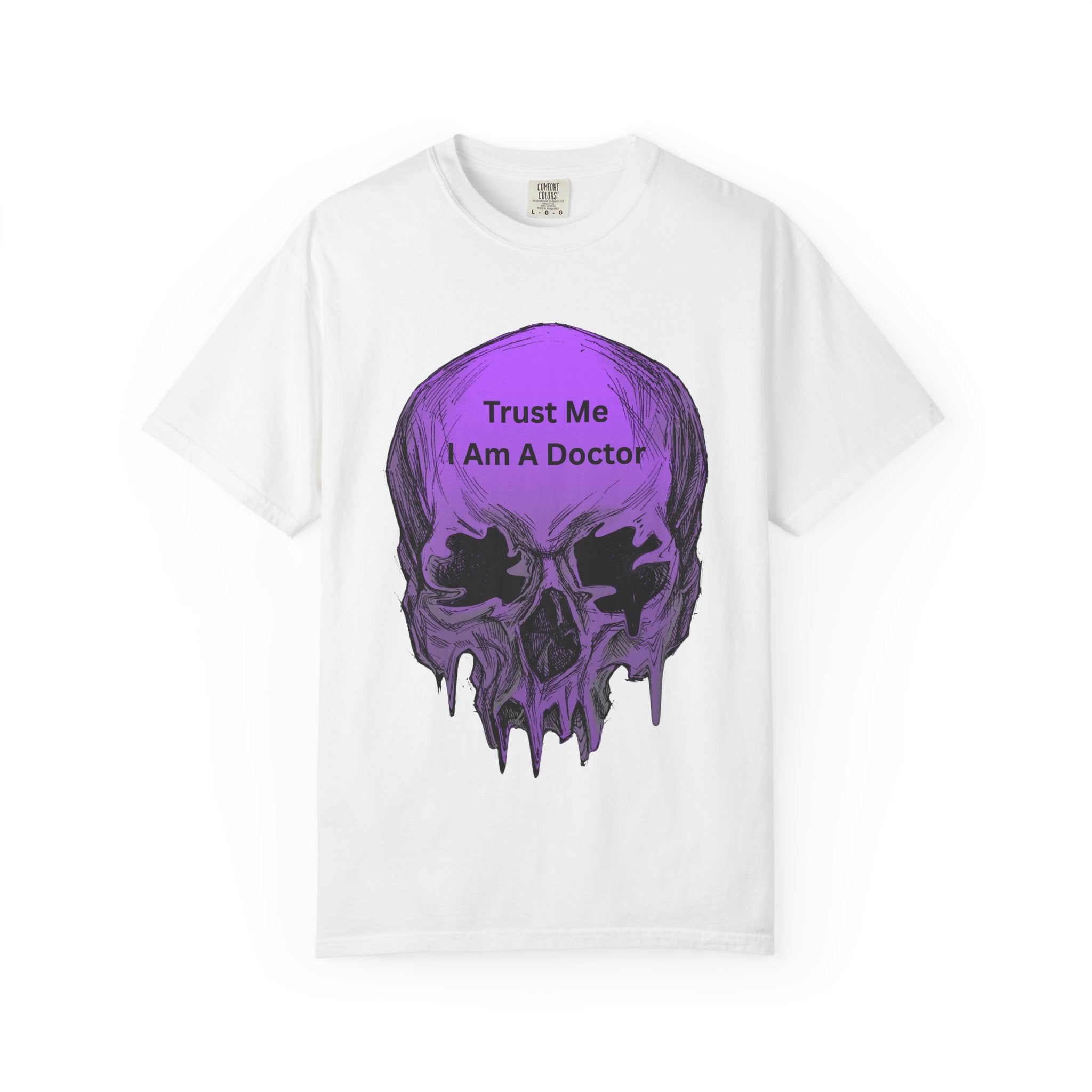 Doctor Skull T-Shirt | Trust Me I Am A Doctor Graphic Tee | Gift for Medical Workers, Halloween Costume, Unisex