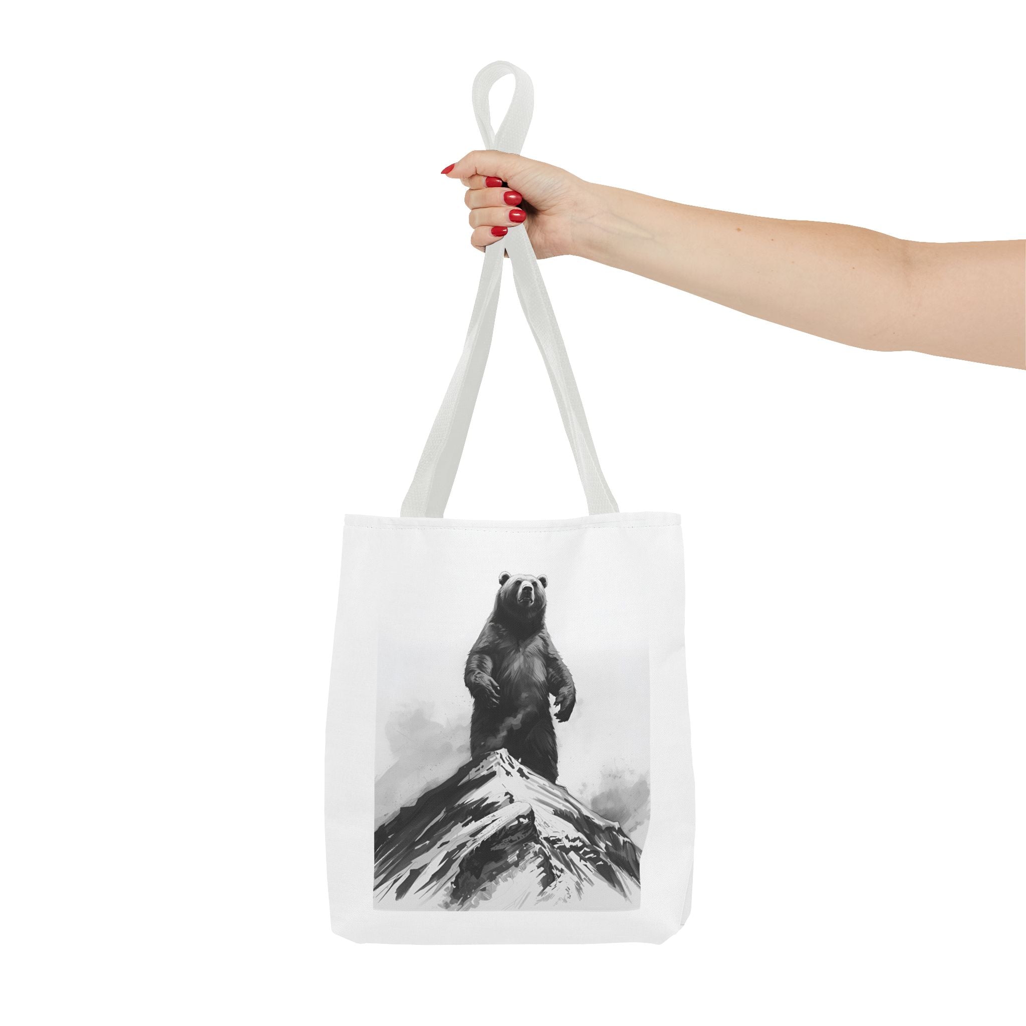 Bear Mountain Snow Tote Bag (AOP)