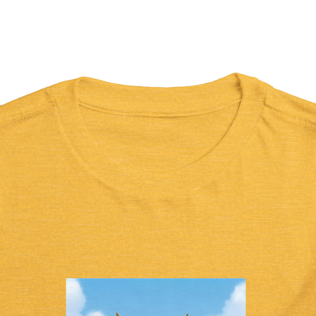 Beachy Cow Toddler Short Sleeve Tee