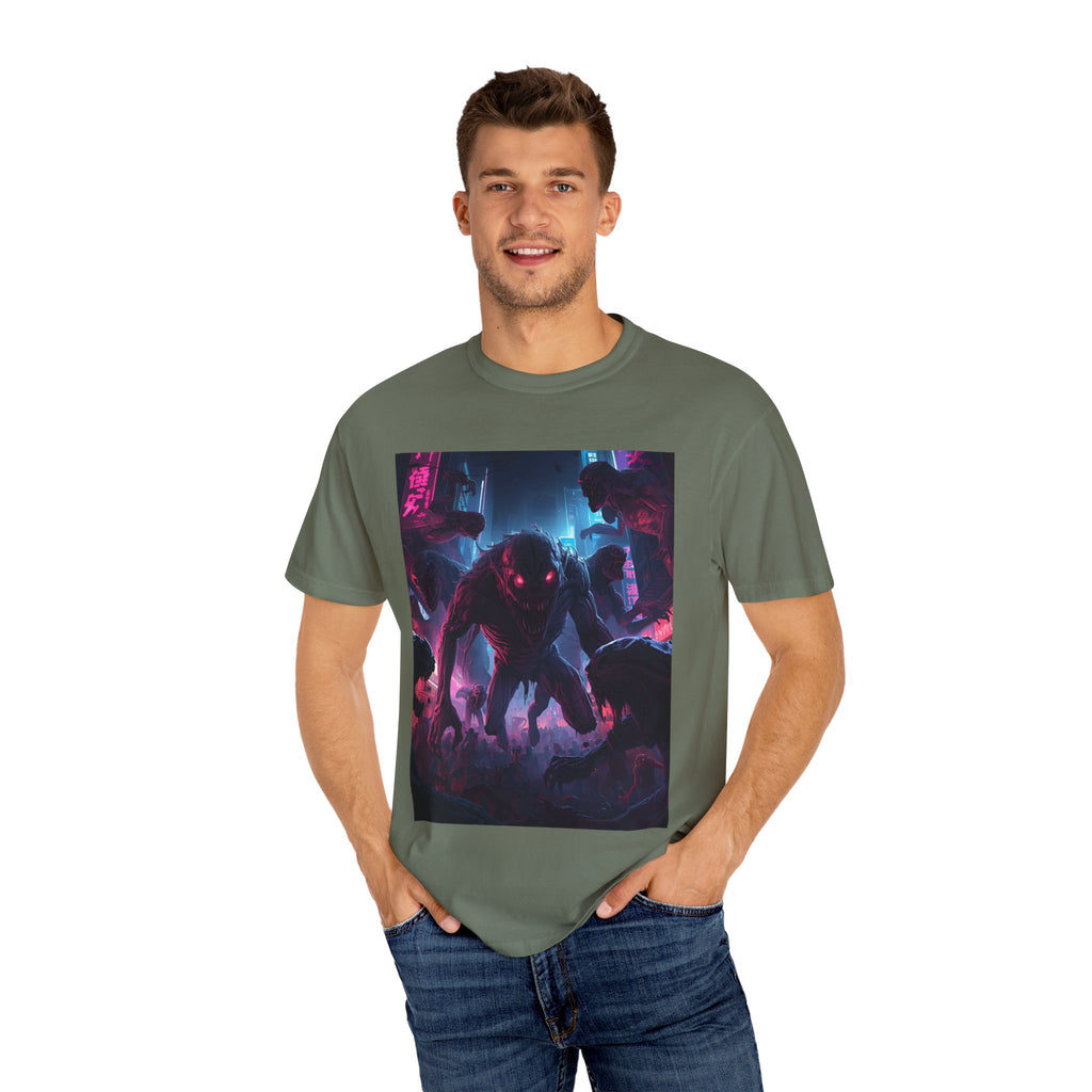 Spooky Creature Unisex Graphic Tee - Halloween Horror T-Shirt, Vintage Style, Spooky Gift, Unisex Halloween Apparel, Unique Costume Alternative