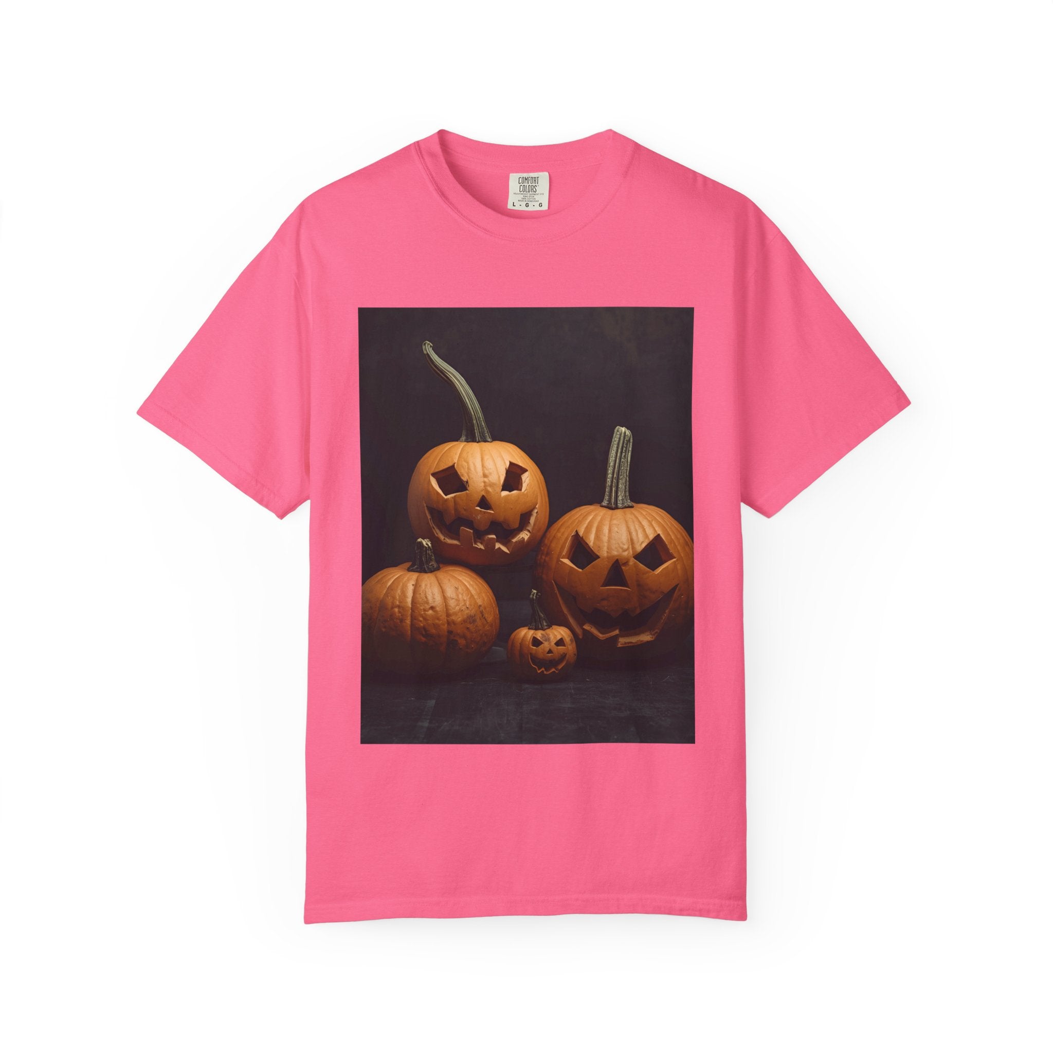Halloween Pumpkin Graphic Tee, Unisex T-Shirt, Fall Fashion, Cozy Casual Wear, Spooky Season Apparel, Autumn Vibes