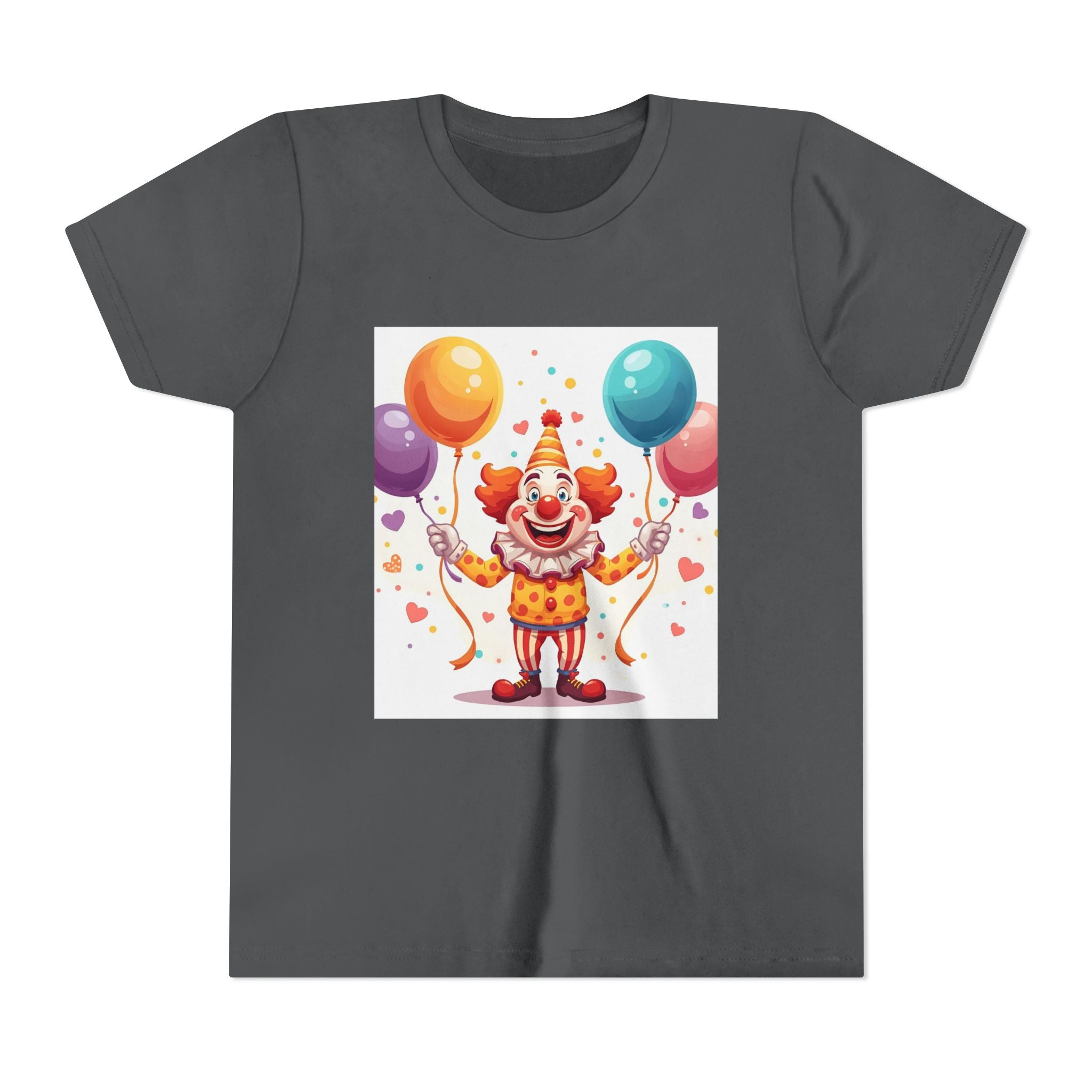 Funny Clown Youth Short Sleeve Tee