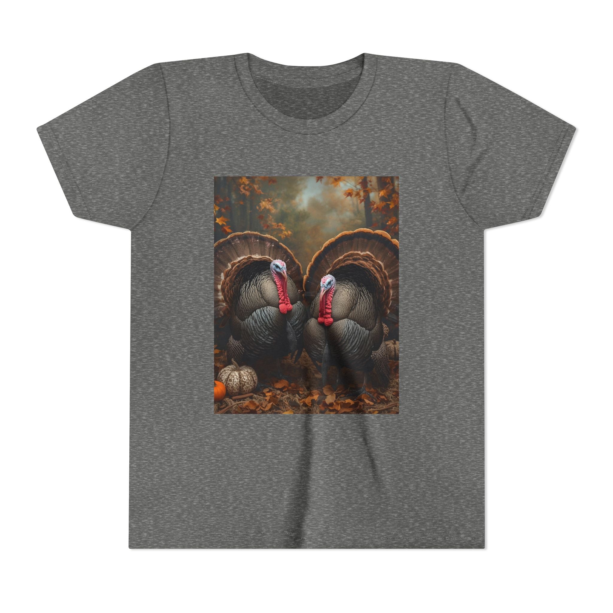 Thanksgiving Turkey Youth Short Sleeve Tee