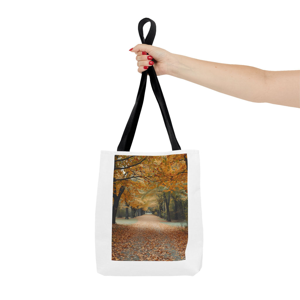Autumn Vibes Tote Bag, Fall Leaves Design, Reusable Shopping Bag, Perfect for Gifts, Eco-Friendly Tote, Seasonal Accessory