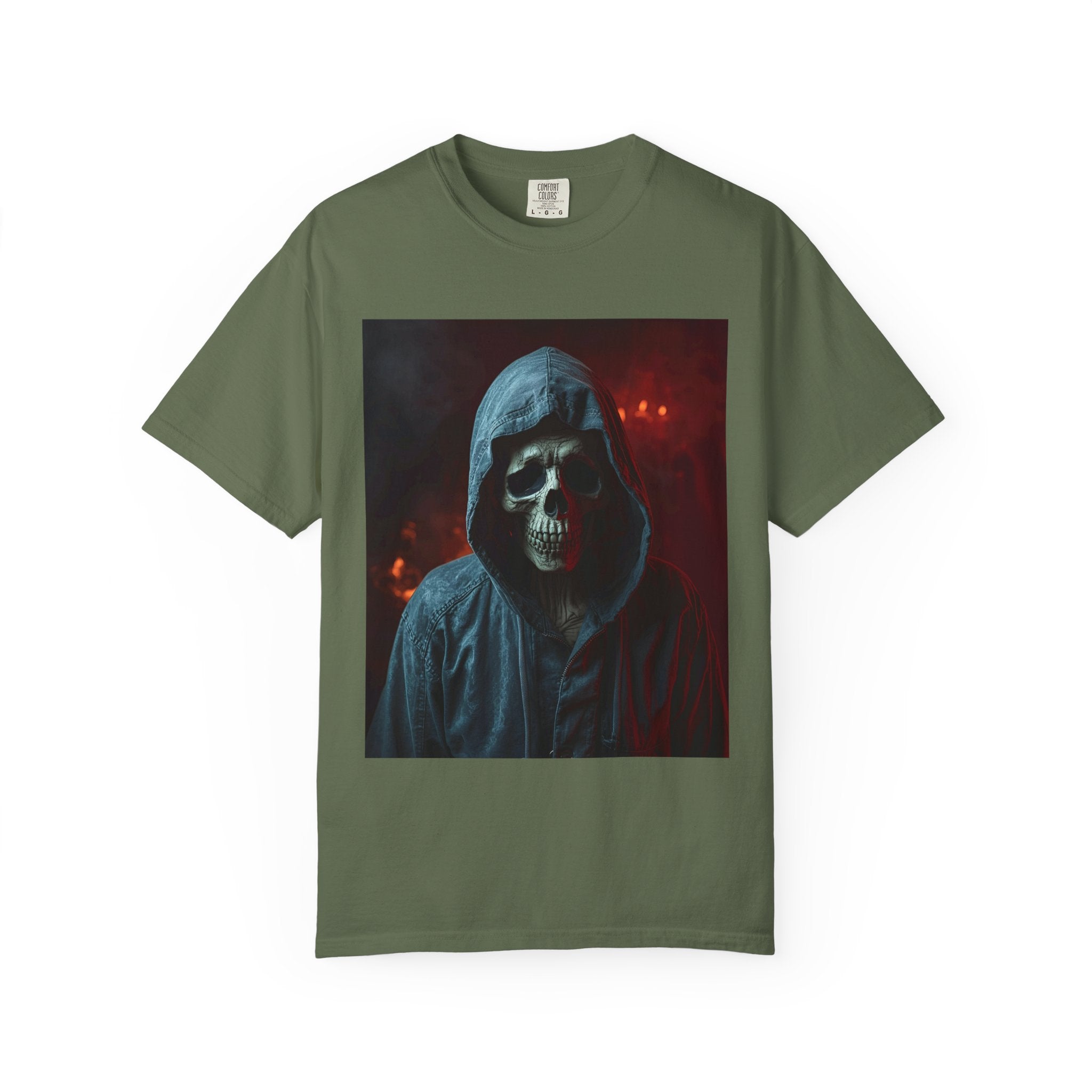 Gothic Skull T-Shirt | Unisex Vintage Tee, Halloween Shirt, Edgy Graphic Top, Unique Gift for Him/Her, Urban Style Wear