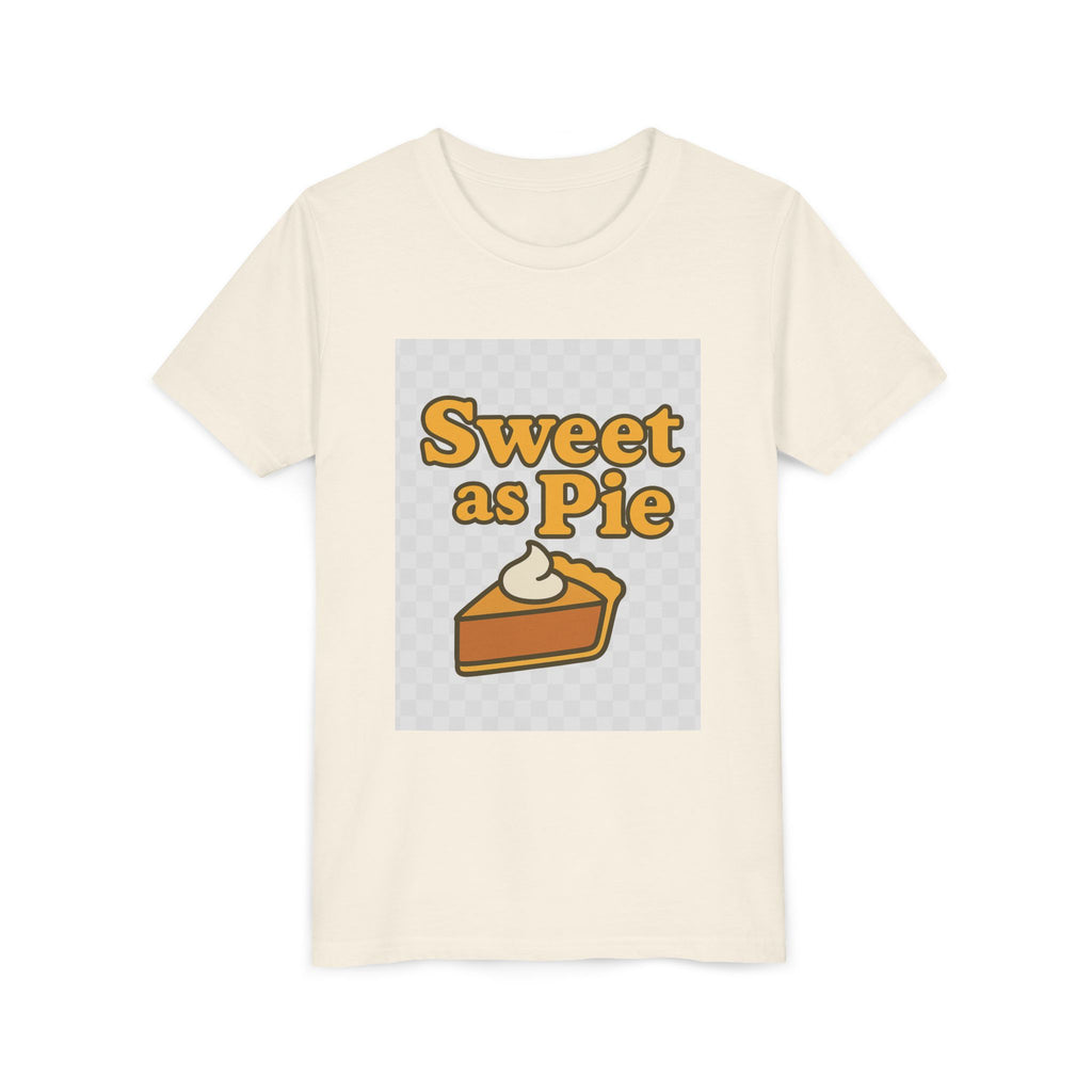 Sweet as Pie Youth Tee - Cute Dessert Graphic T-Shirt for Kids