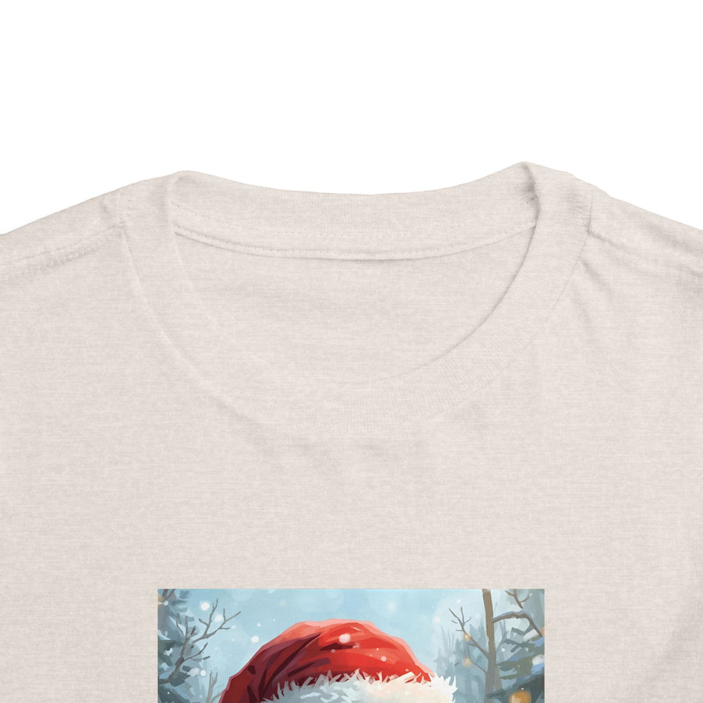 Christmas Bear Toddler Short Sleeve Tee