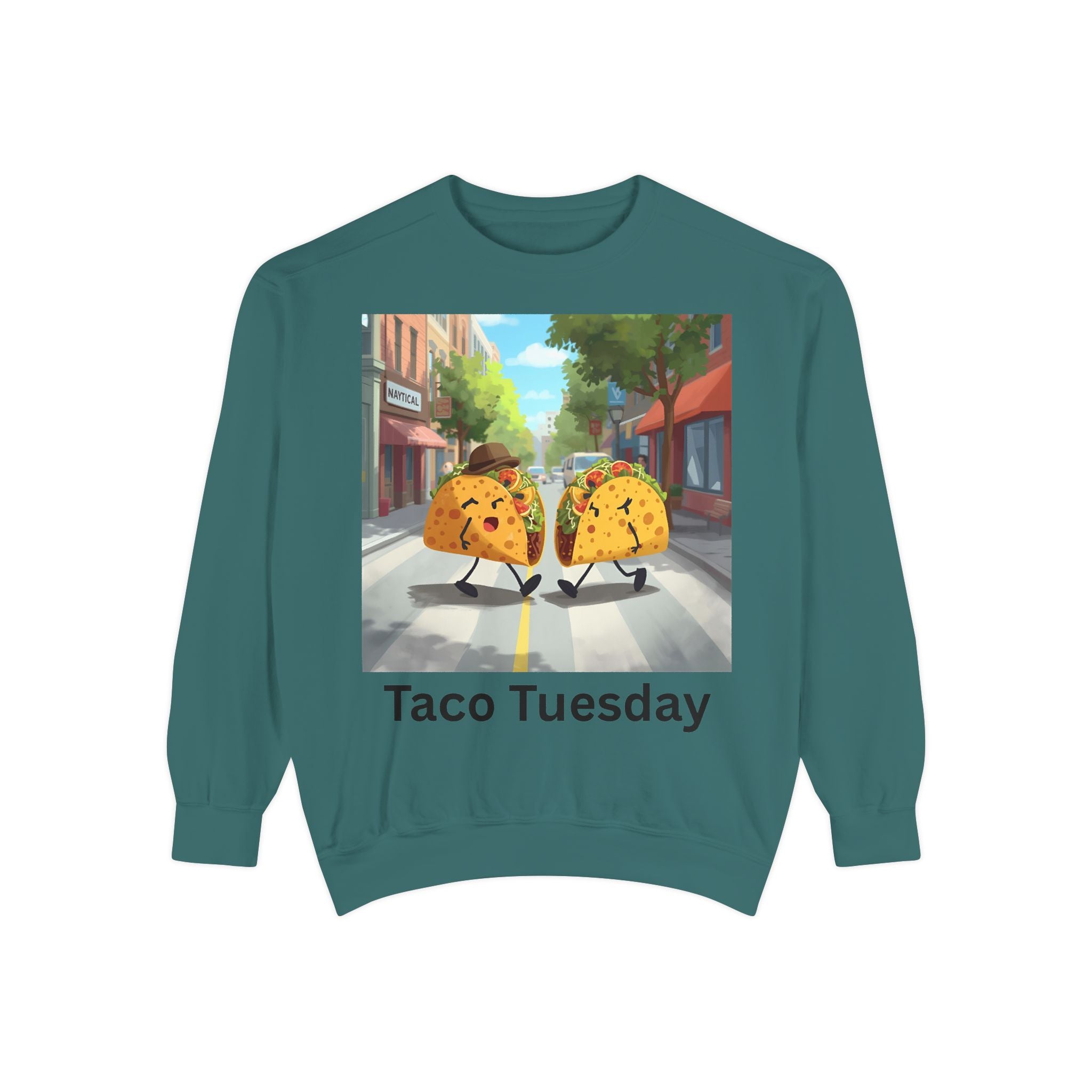 Taco Tuesday Unisex Garment-Dyed Sweatshirt