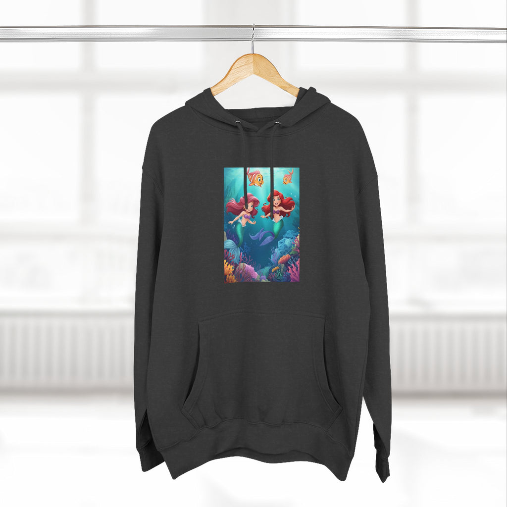 Mermaid Three-Panel Fleece Hoodie