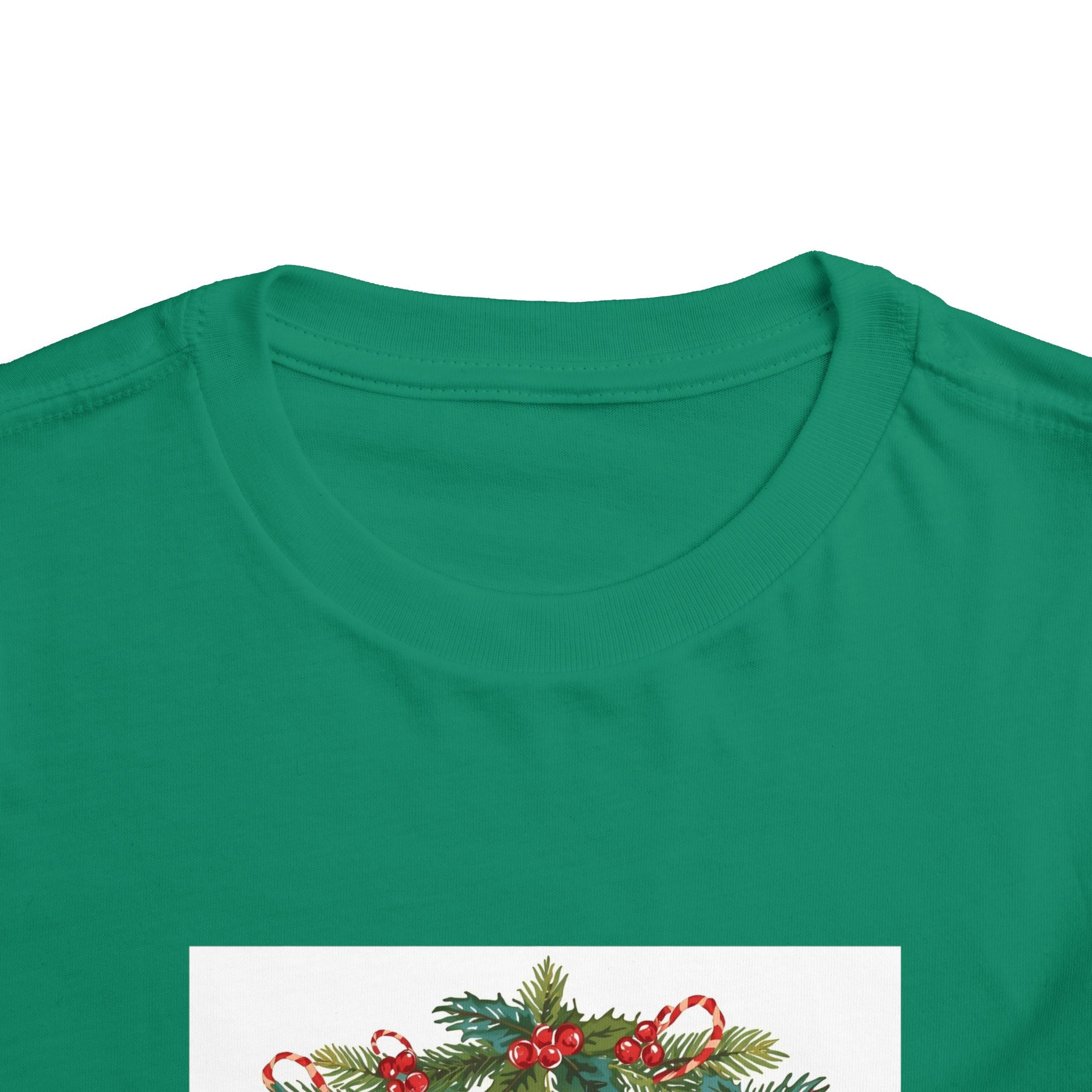 I Am A Christmas Baby Toddler Short Sleeve Tee