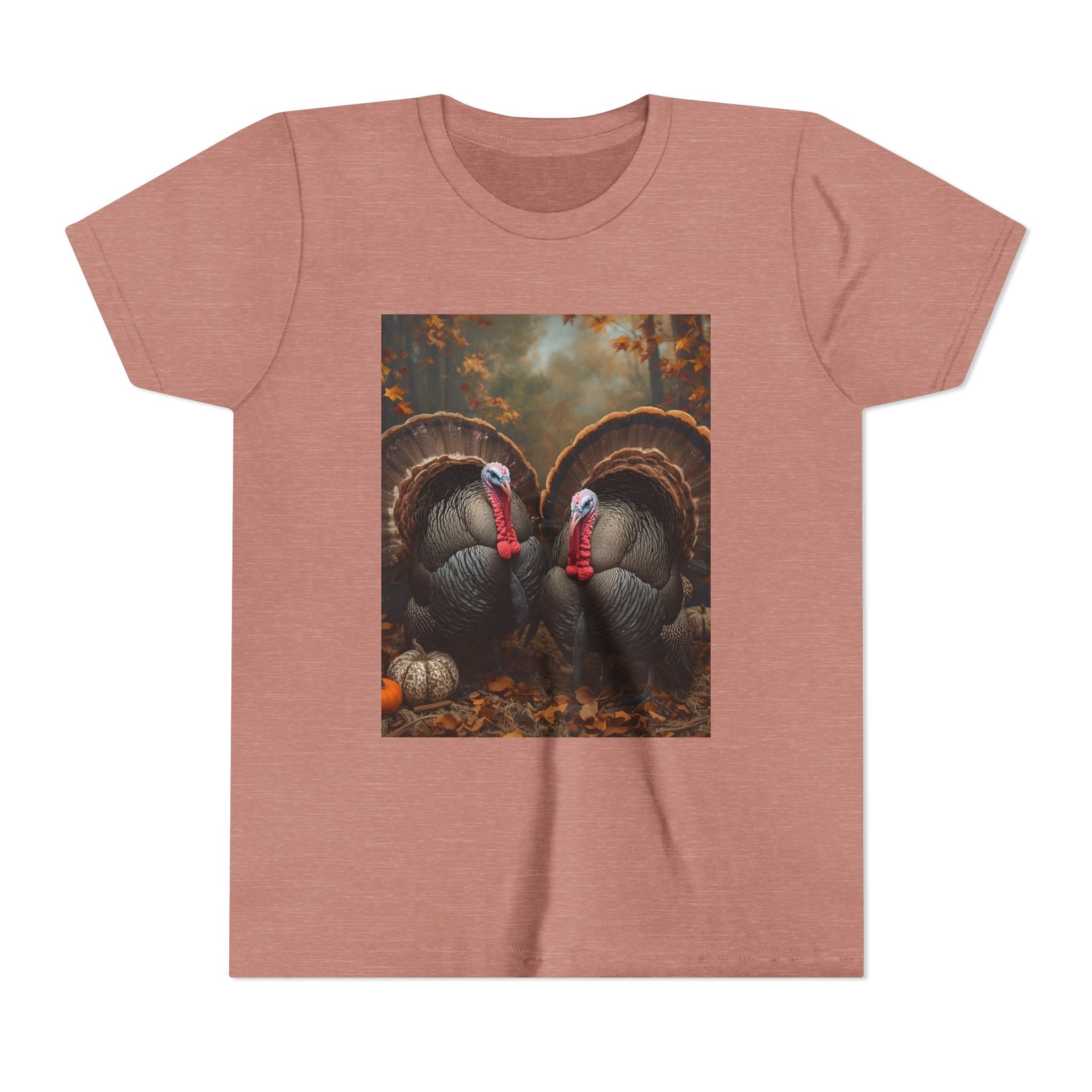 Thanksgiving Turkey Youth Short Sleeve Tee
