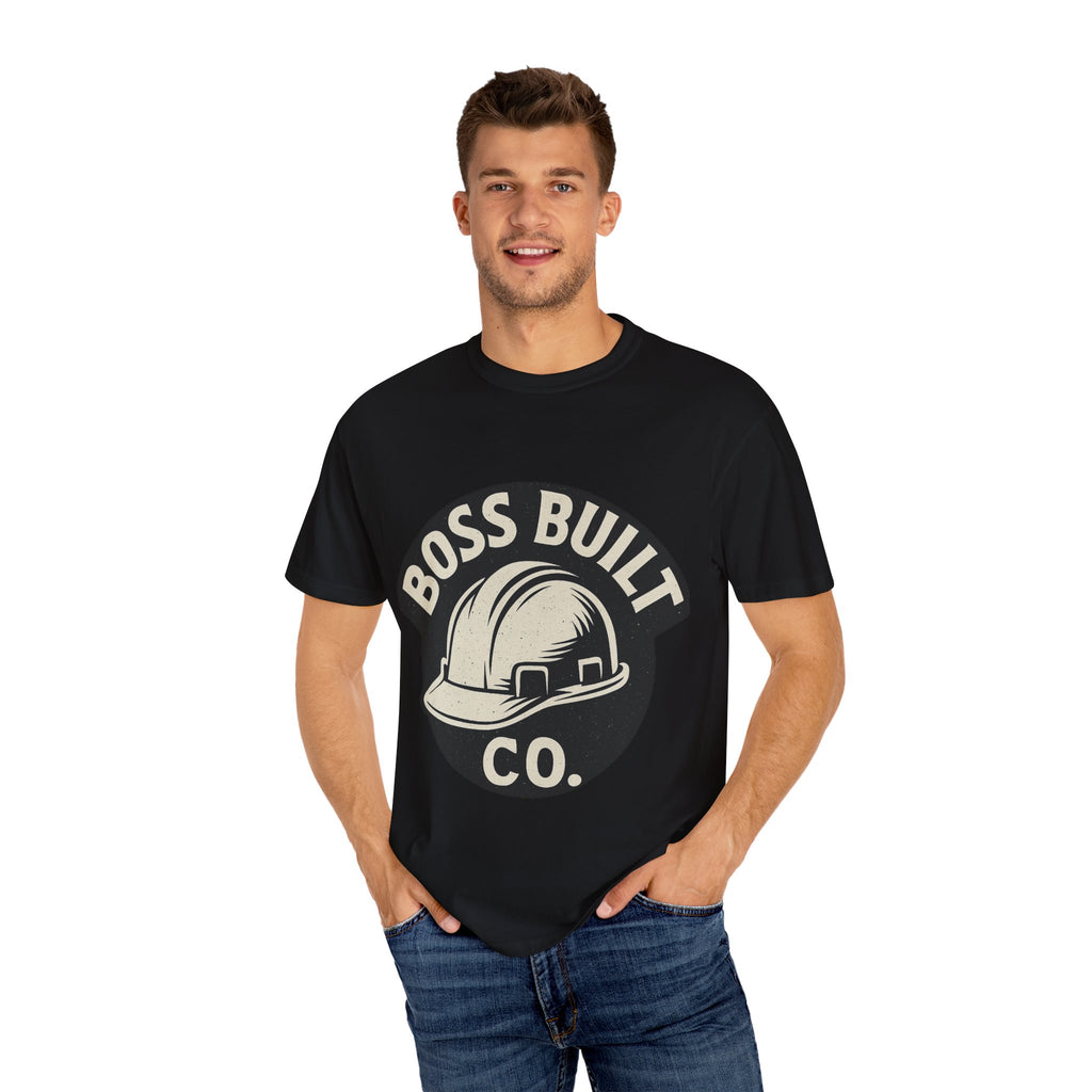 Boss Built Co. Construction Helmet T-Shirt