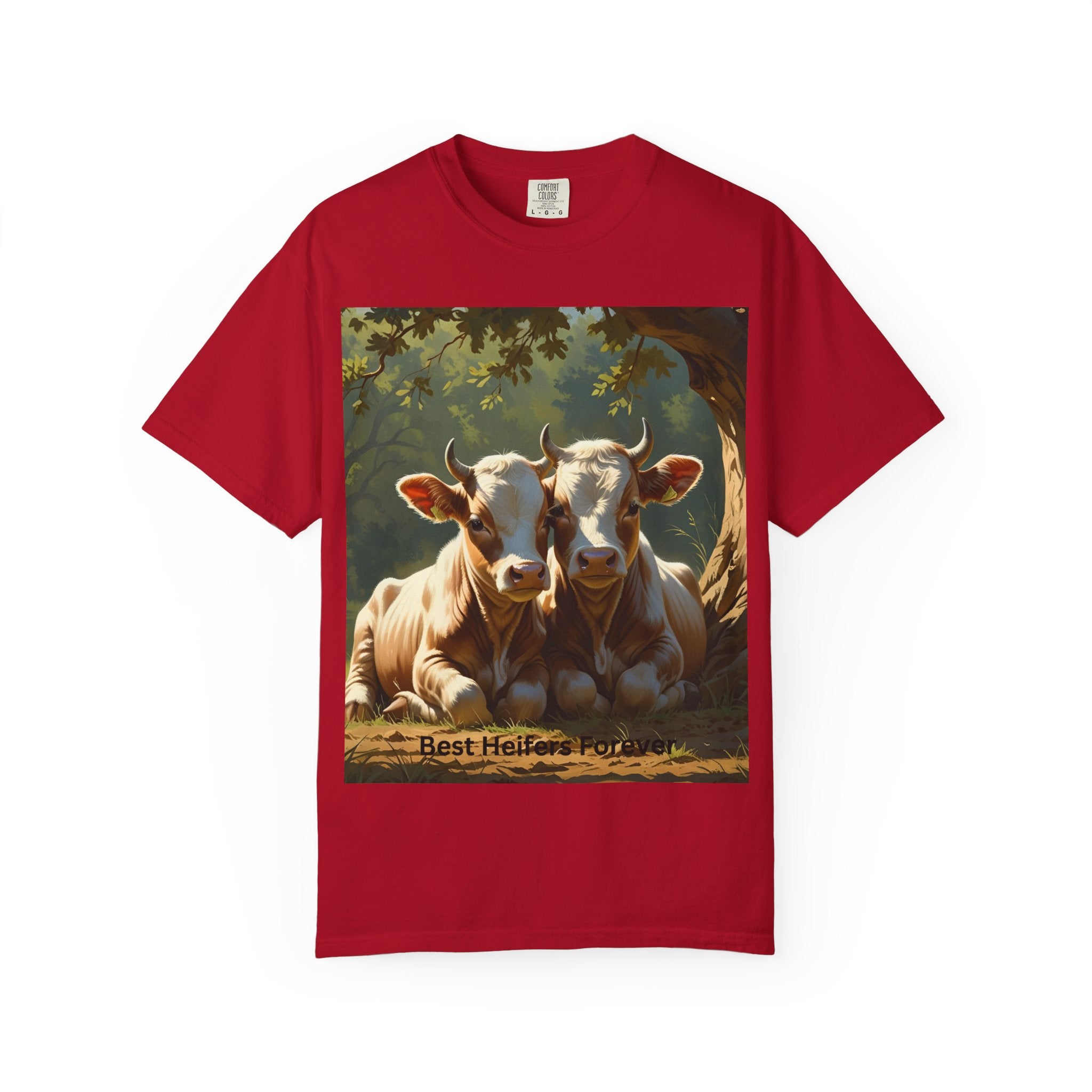 Best Heifers Forever T-shirt, Cute Cow Shirt, Animal Lover Gift, Farm T-shirt, Gift for Her, Unisex Casual Wear