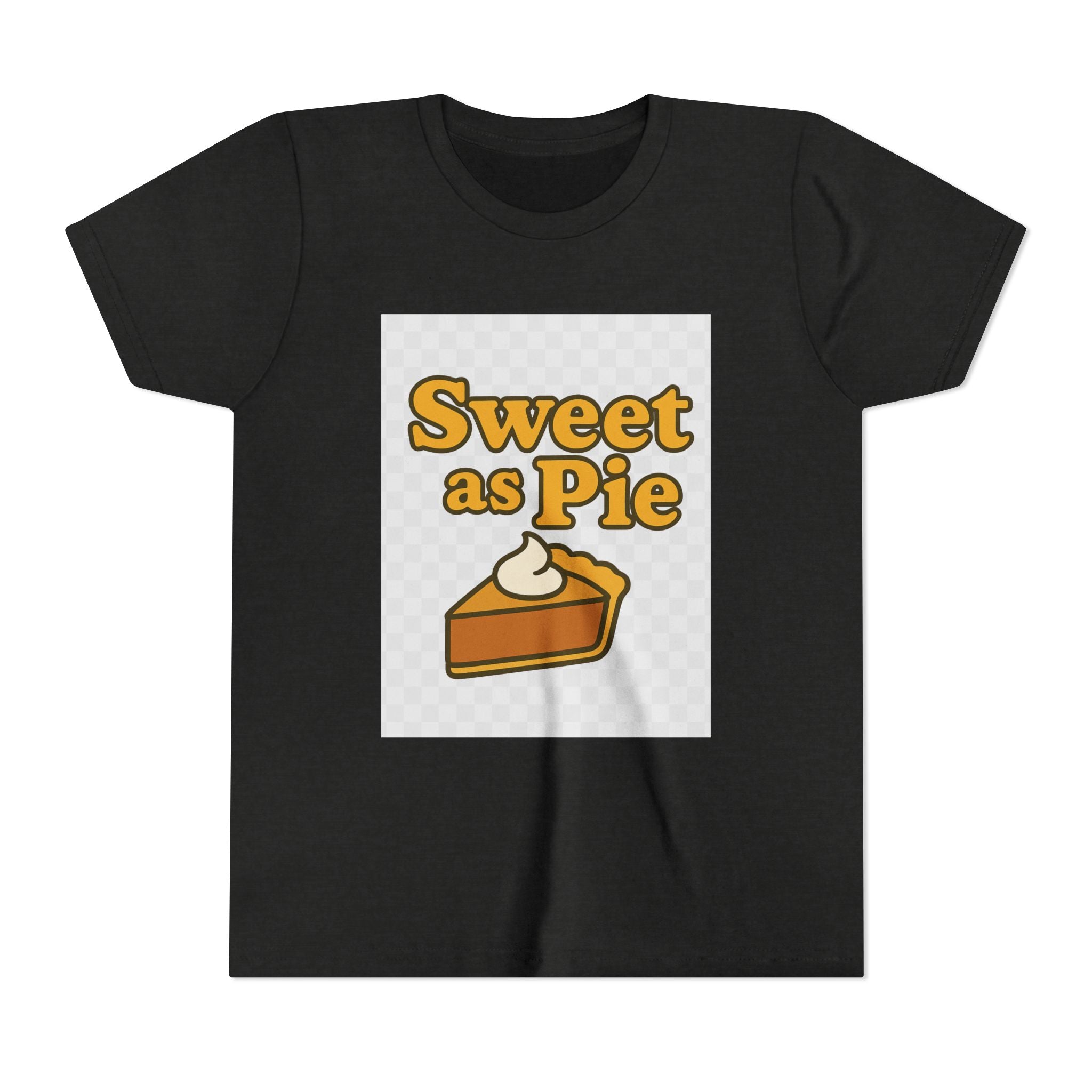 Sweet as Pie Youth Tee - Cute Dessert Graphic T-Shirt for Kids