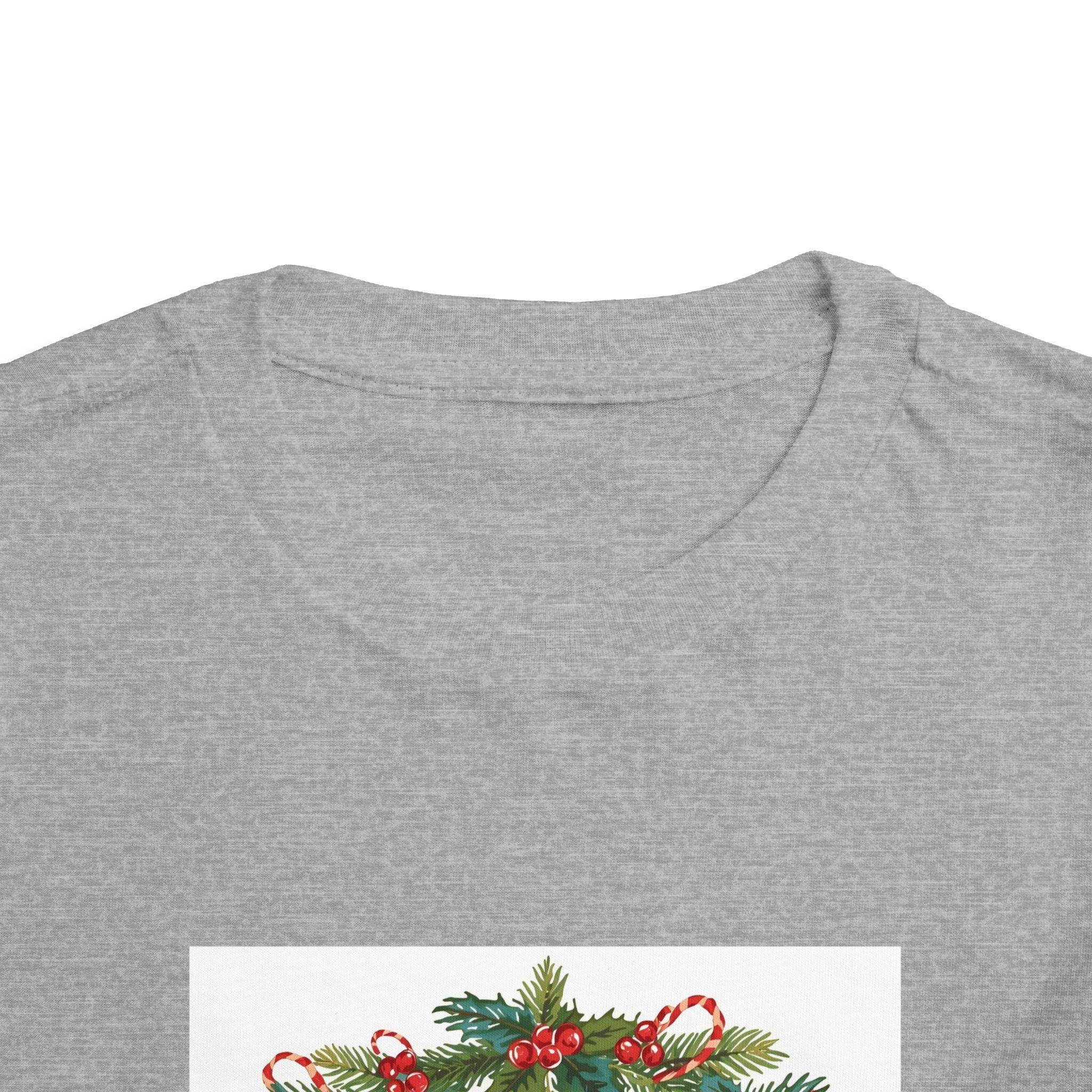 I Am A Christmas Baby Toddler Short Sleeve Tee