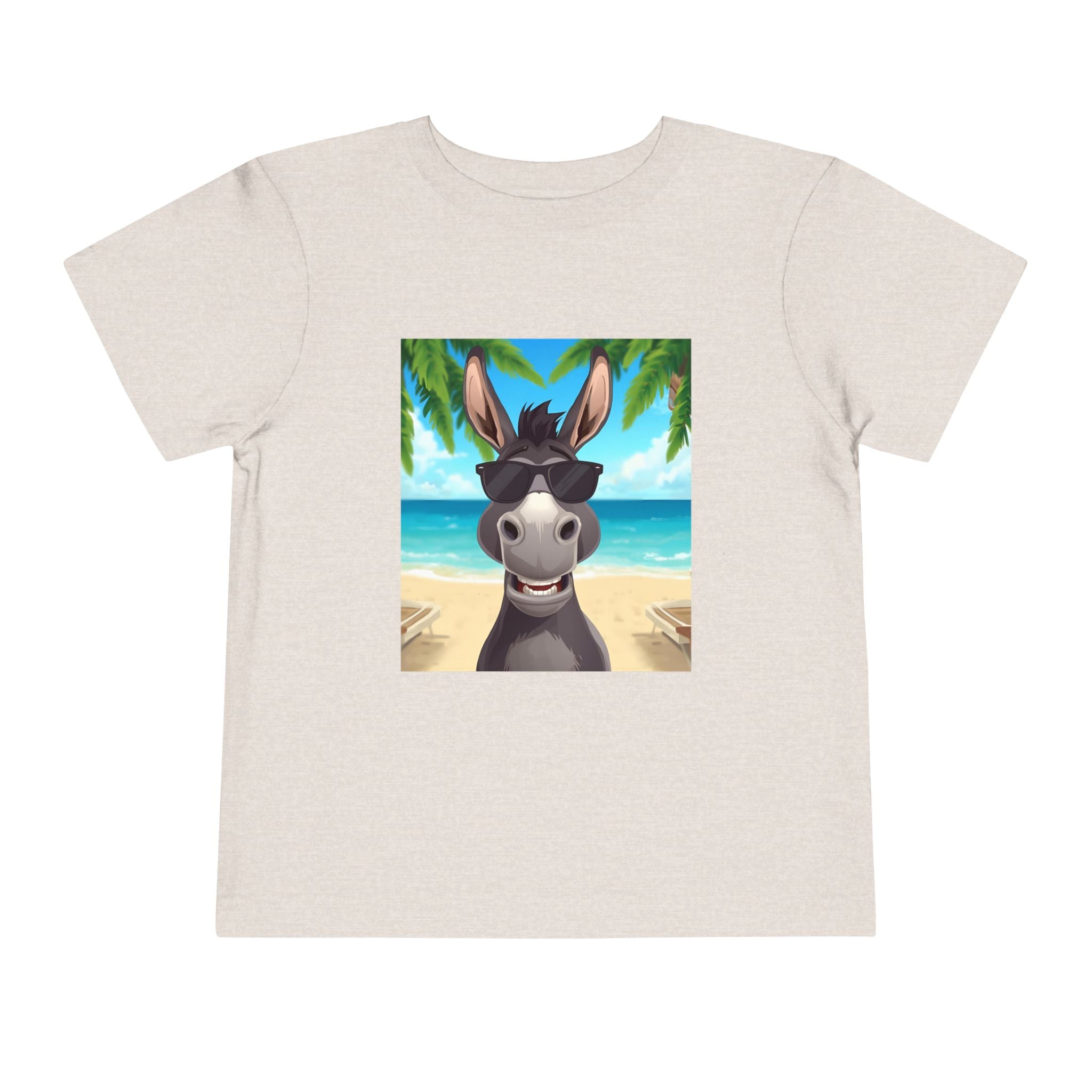 Donkey Beach Vibe Toddler Short Sleeve Tee