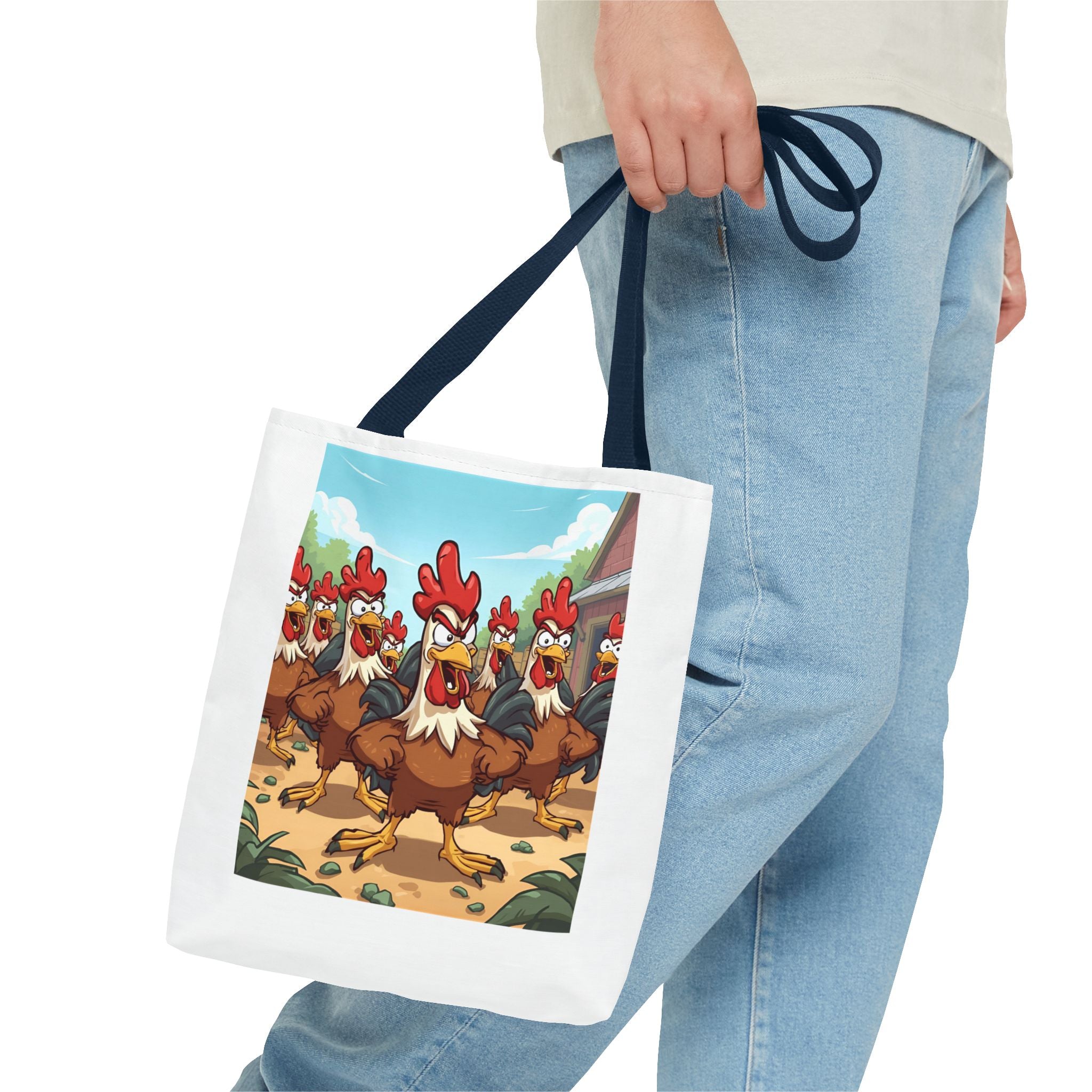 Chicken Funny Tote Bag (AOP)
