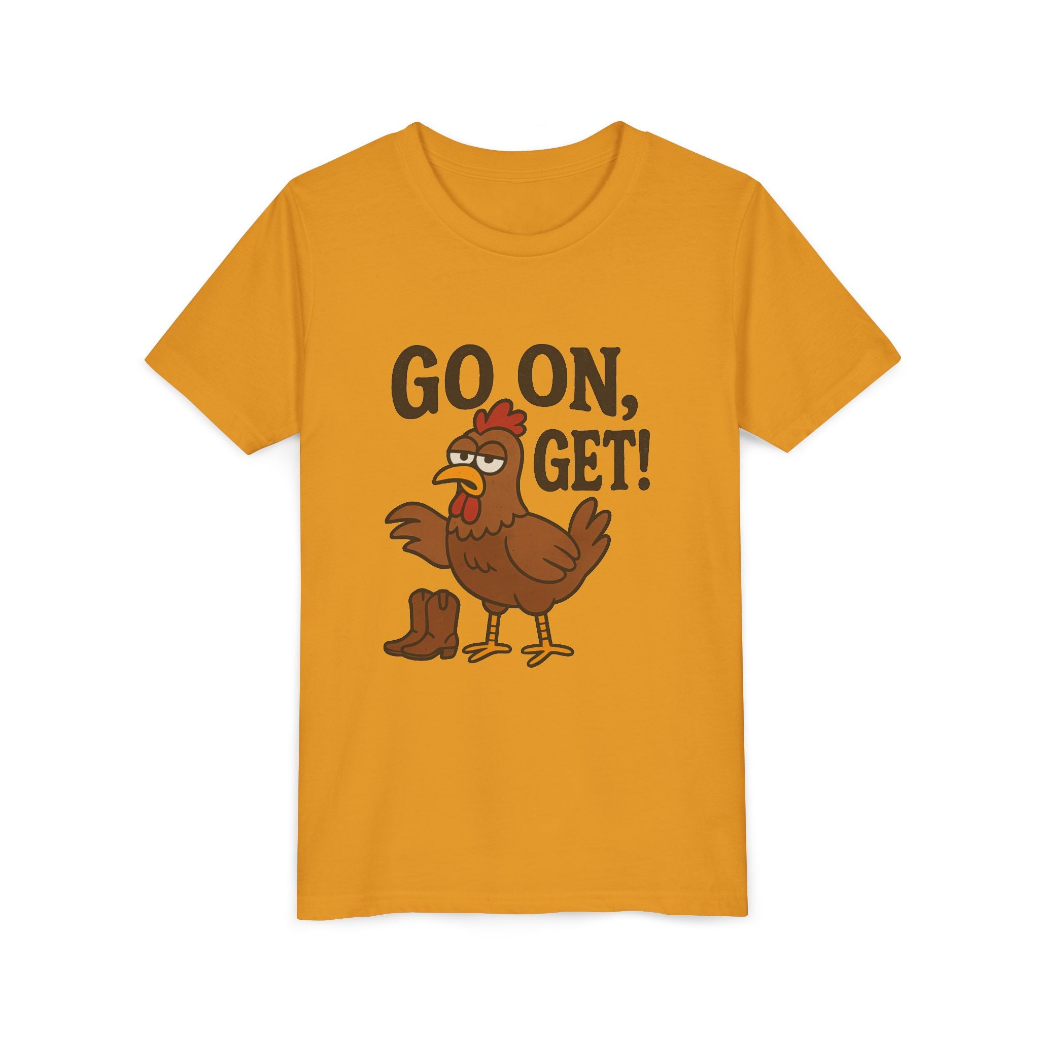 Go On Get Funny Youth Short Sleeve Tee
