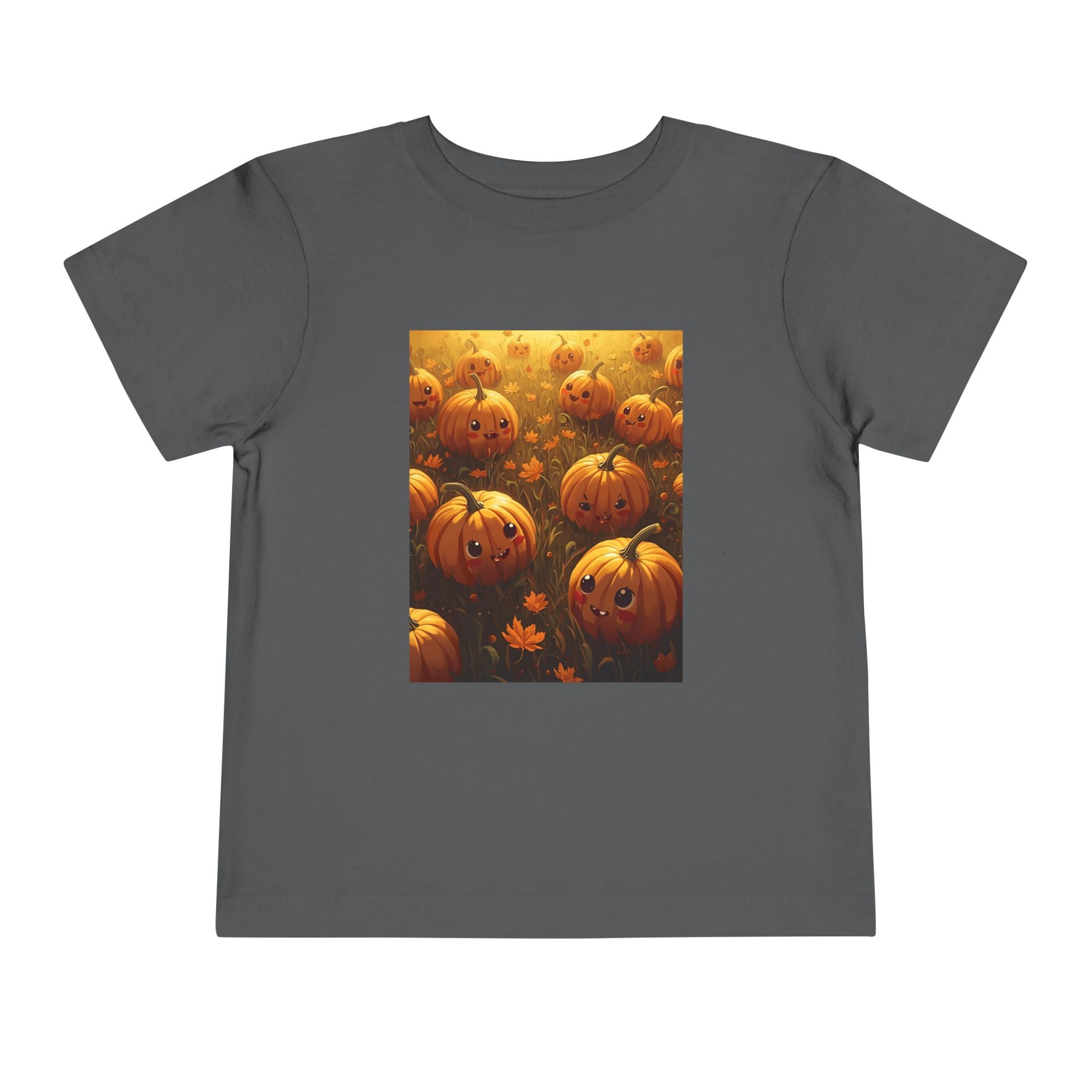 Pumpkin Halloween Toddler Tee - Cute Halloween Shirt, Fall Outfit, Pumpkin Lovers Gift, Kids Halloween Apparel, Toddler Party Tee
