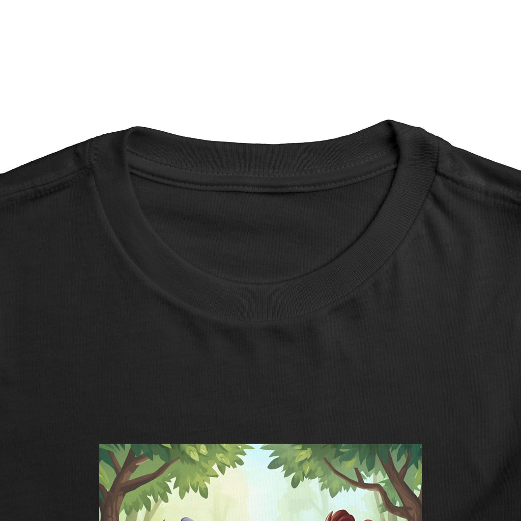 Hippo Cute Toddler Short Sleeve Tee